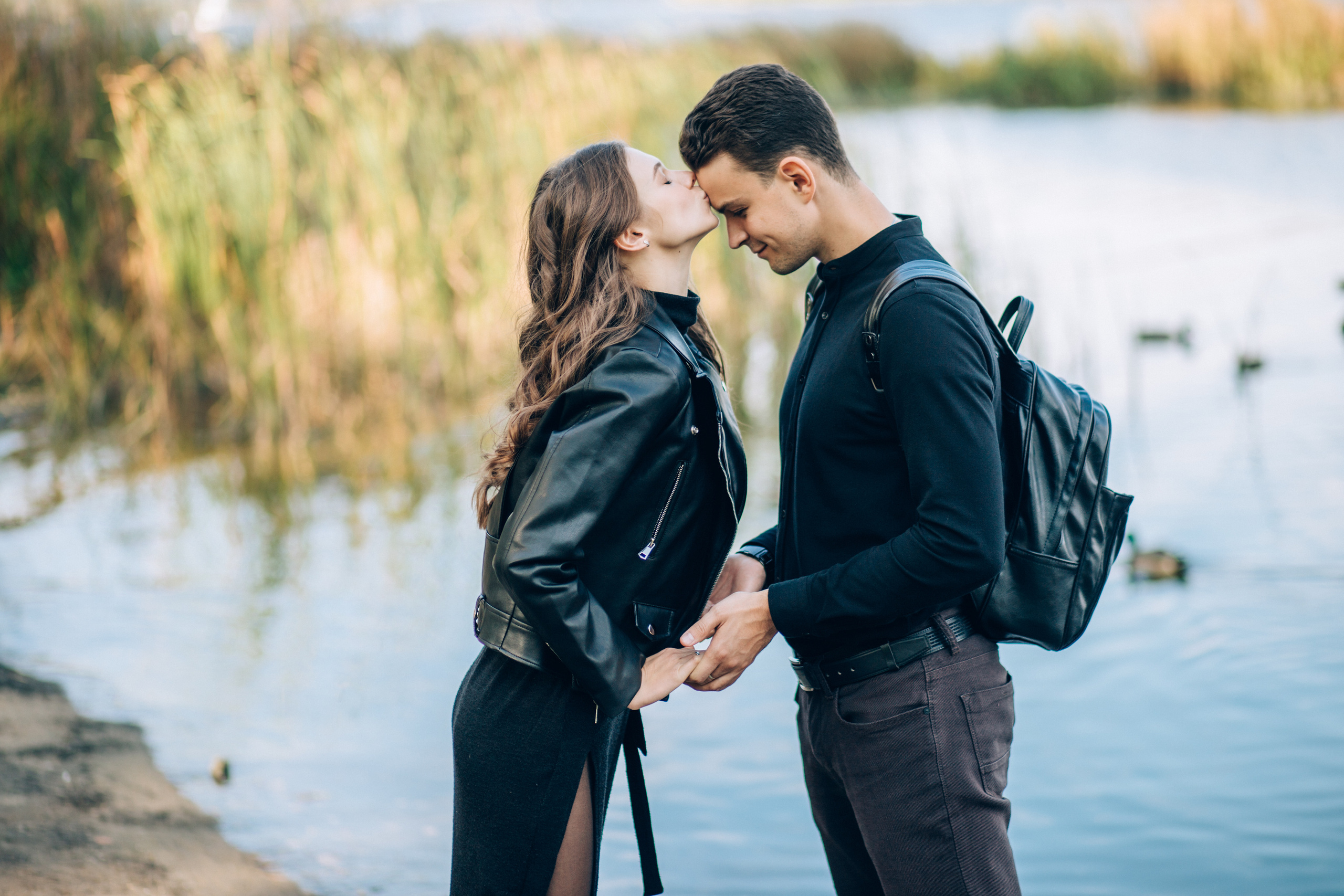 Kseniya and Aleksey. Portrait family photographer in Berlin Elena Zakh