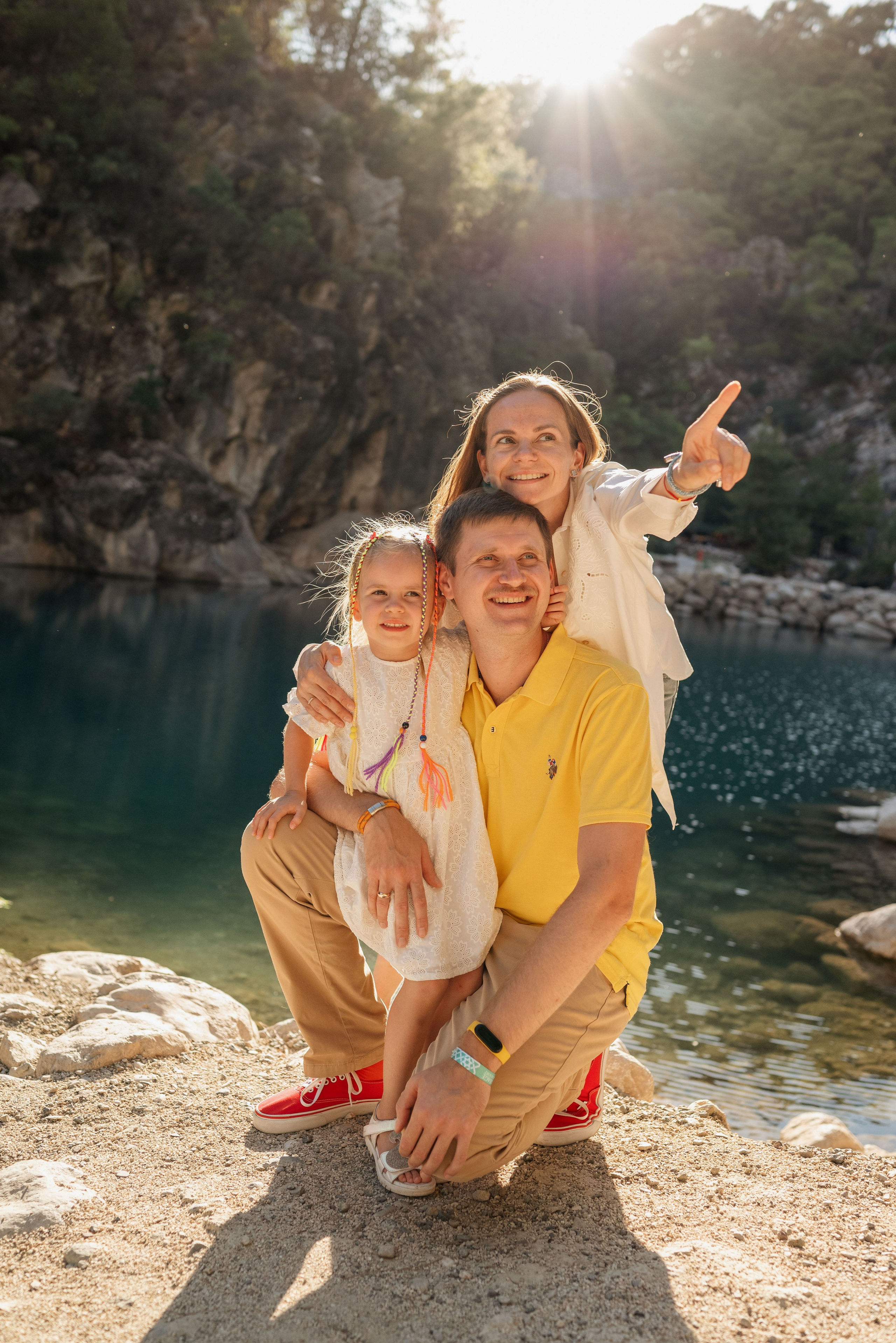 Семейная фотосессия в каньоне Гёйнюк. Photographer in Antalya, Kemer, Turkey