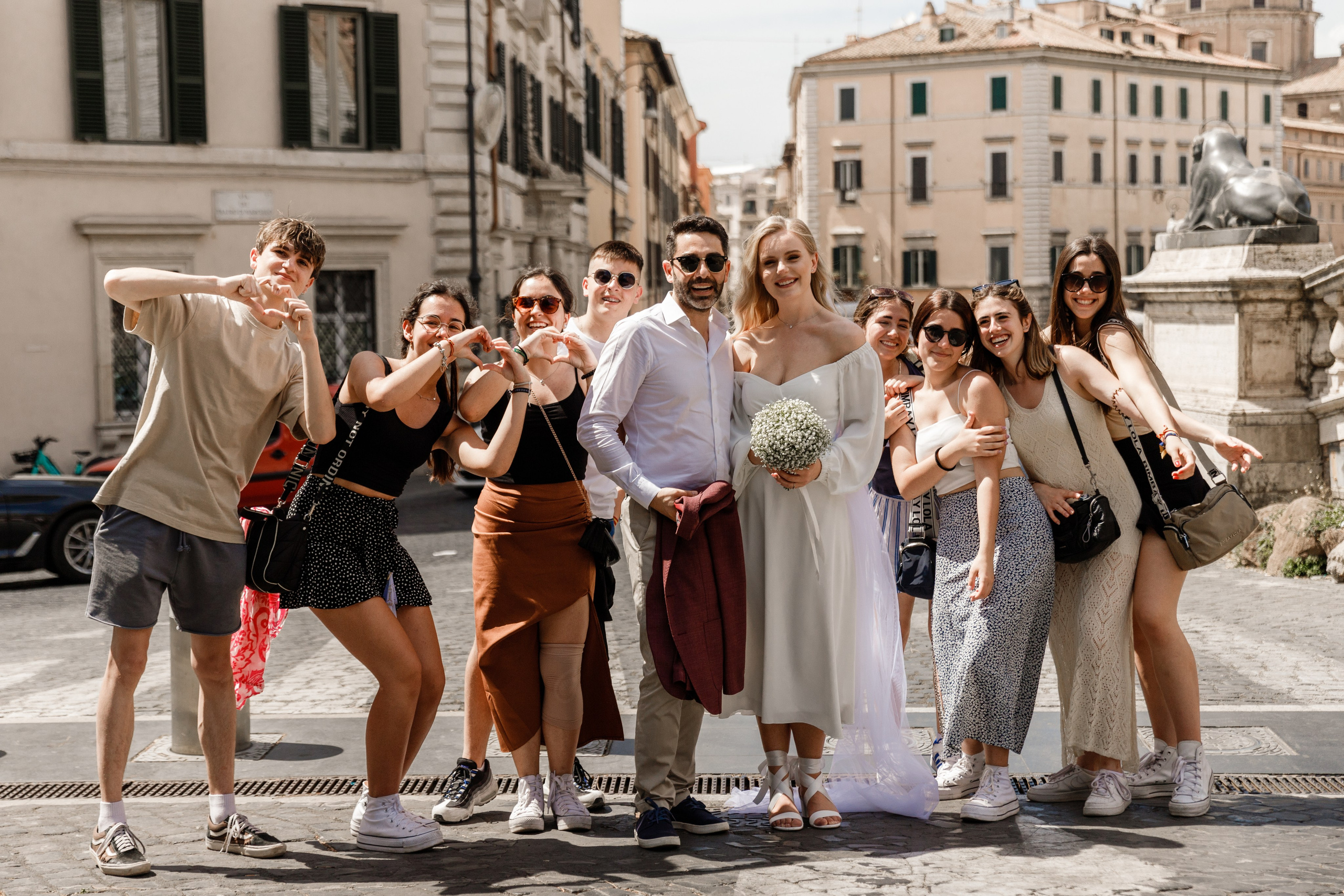 Elopement in Rome. Andrea and Maria. Photorome.com