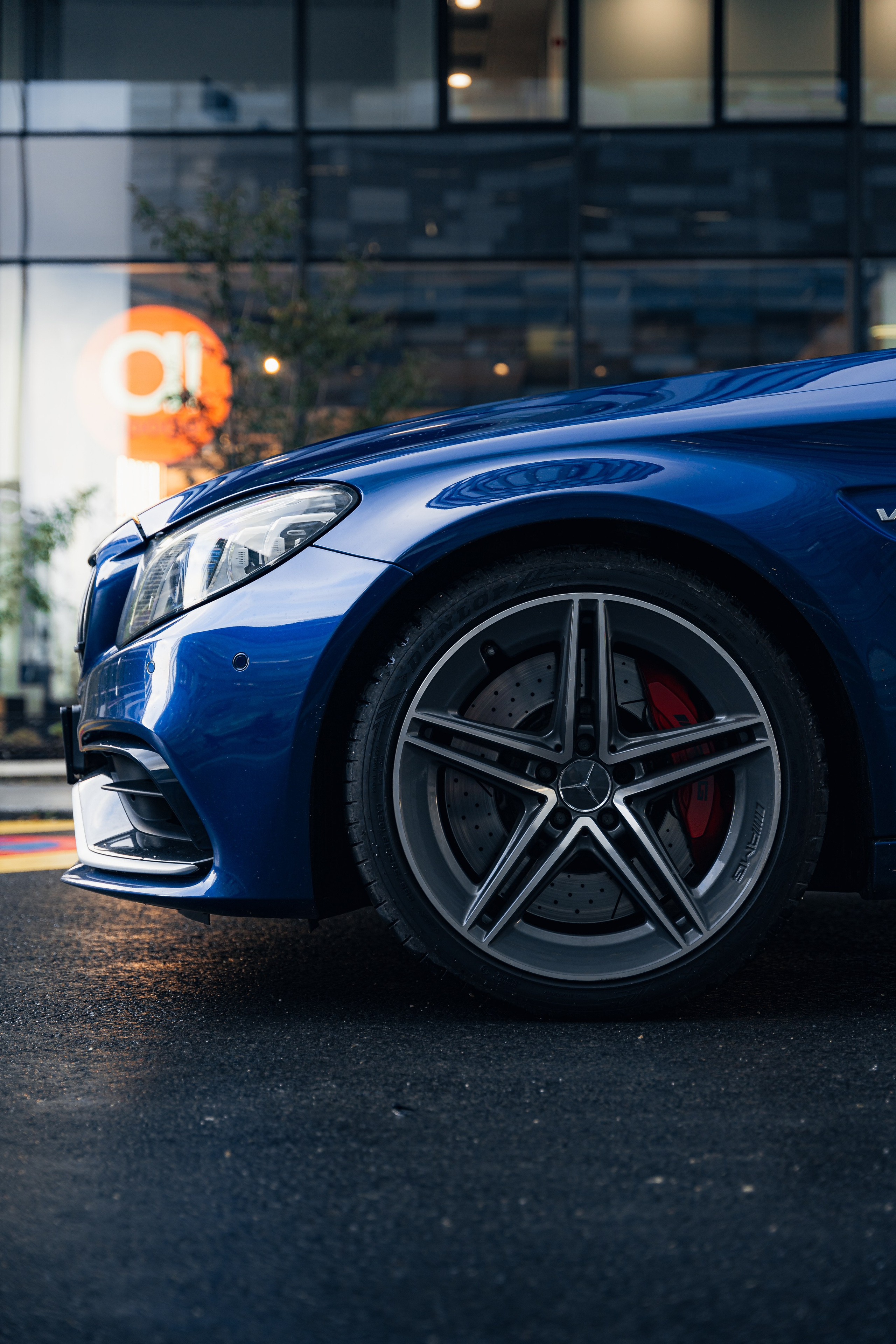 Mercedes-Benz C63s AMG. Photographer in Paris — Vitalii Motruk