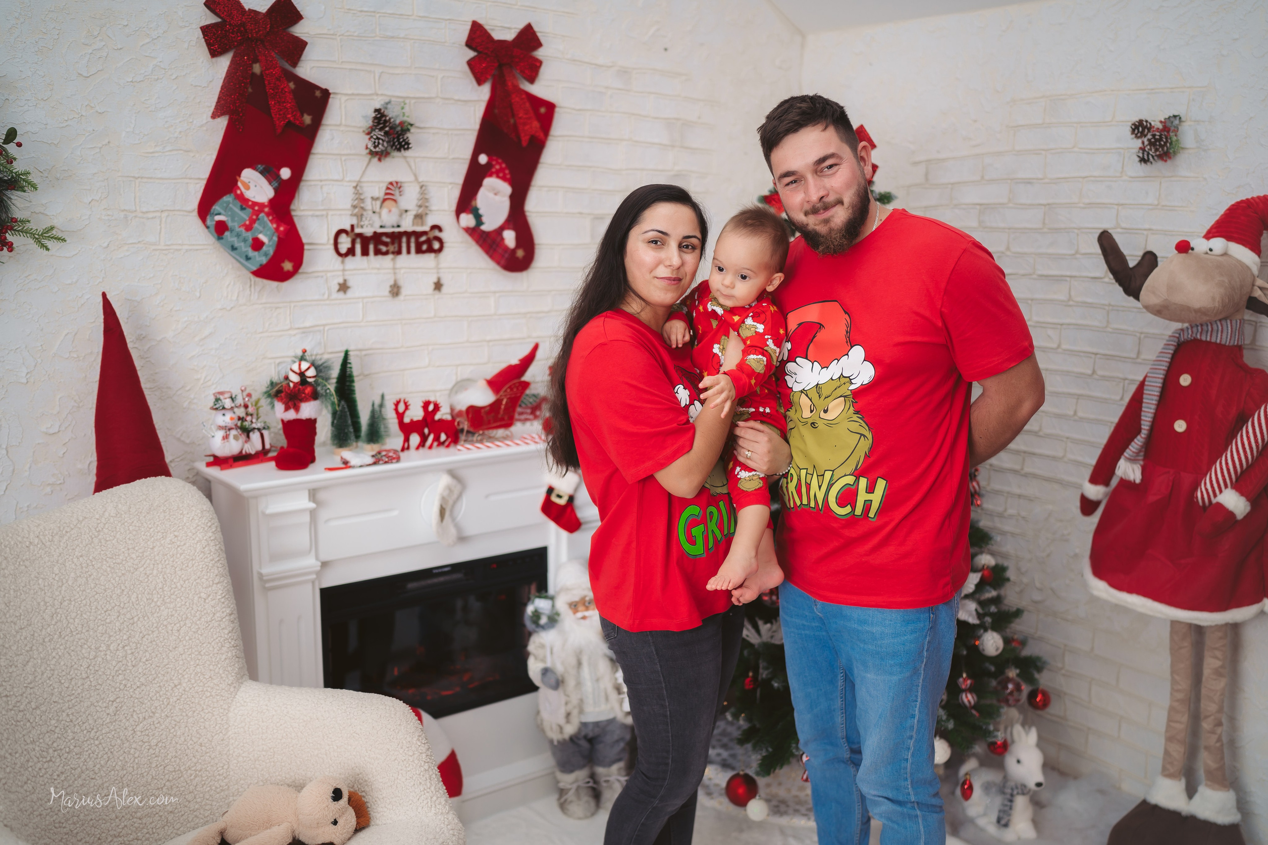 Familia Hacman - Un Crăciun de poveste. Marius Alex fotograf de eveniment si portret din Suceava