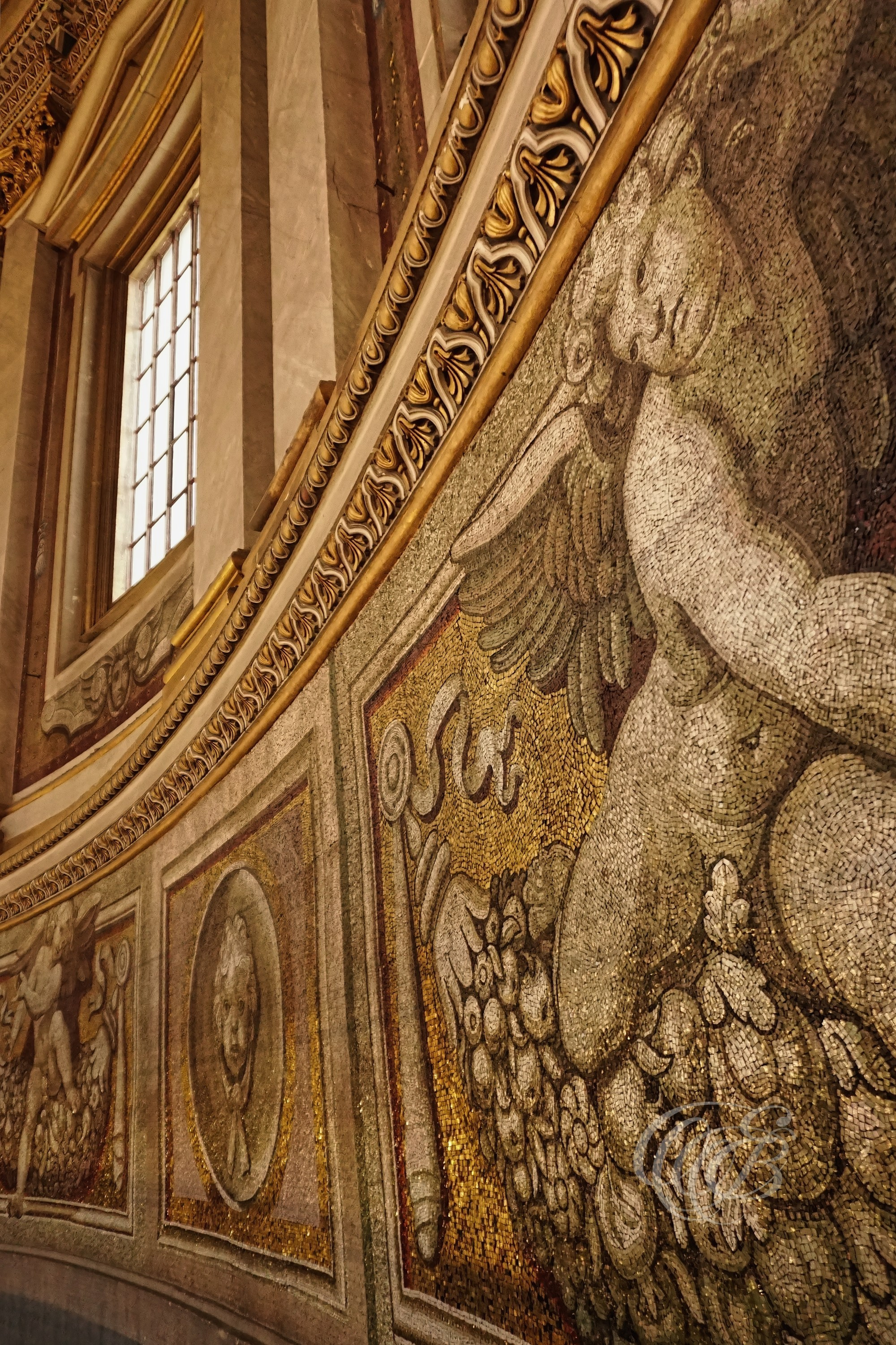 Photography of Italy — Rome, Italy, Mosaics of St. Peter's Cupola — Eduardo Bartoli Fine Art & Travel Photography