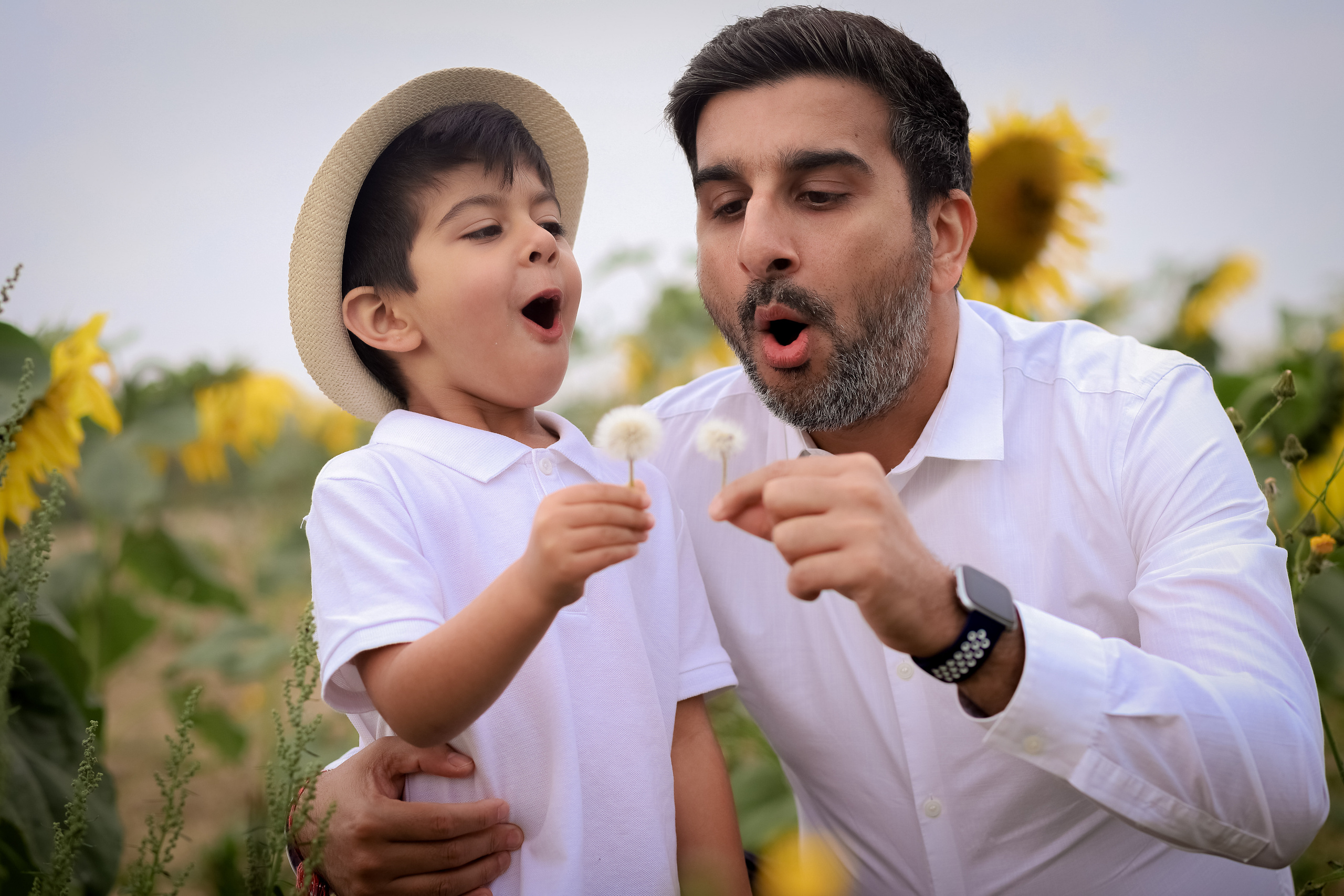 Sunflowers. Family & children’s photographer in Herts & West London Iryna Blair