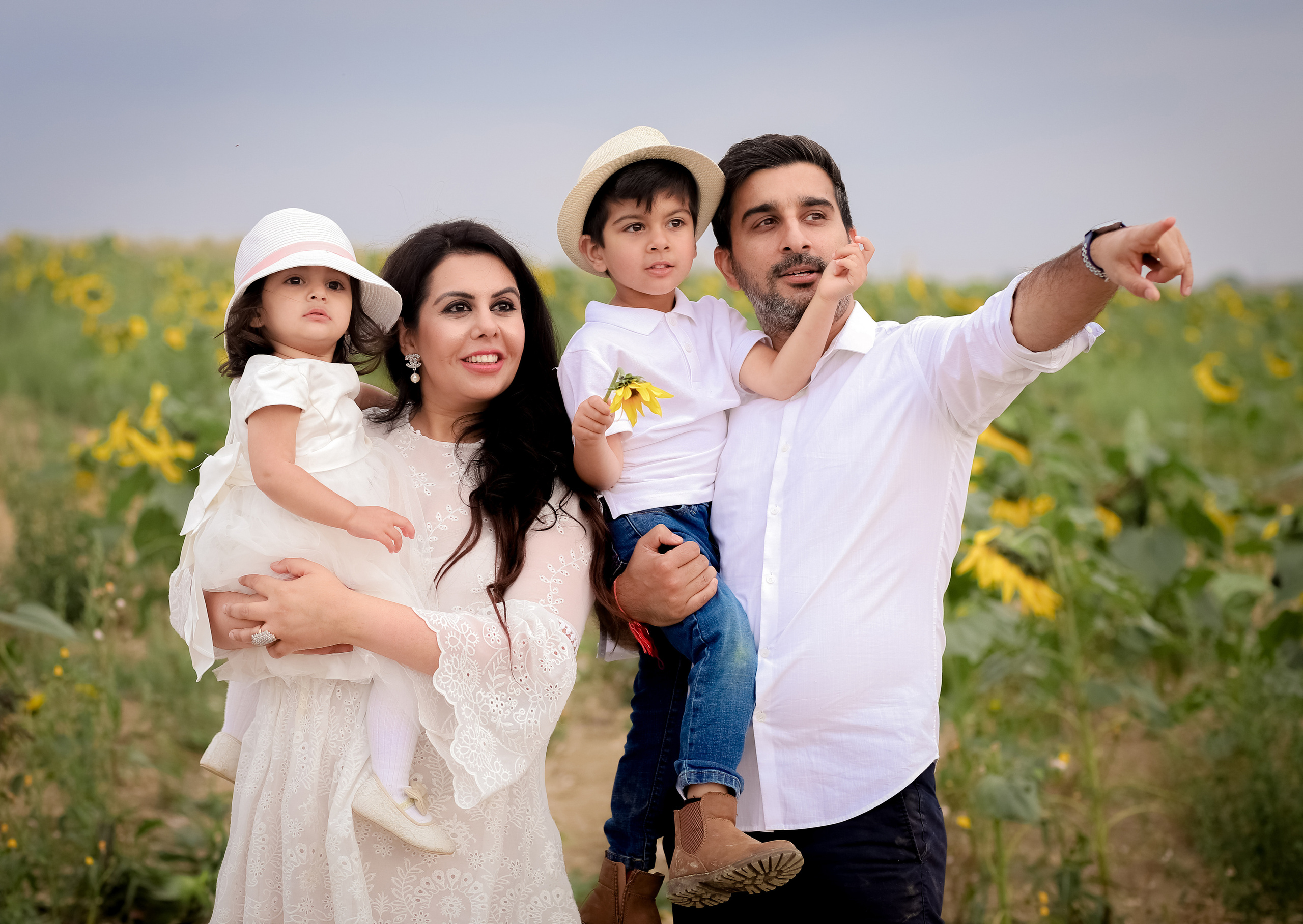 Sunflowers. Family & children’s photographer in Herts & West London Iryna Blair