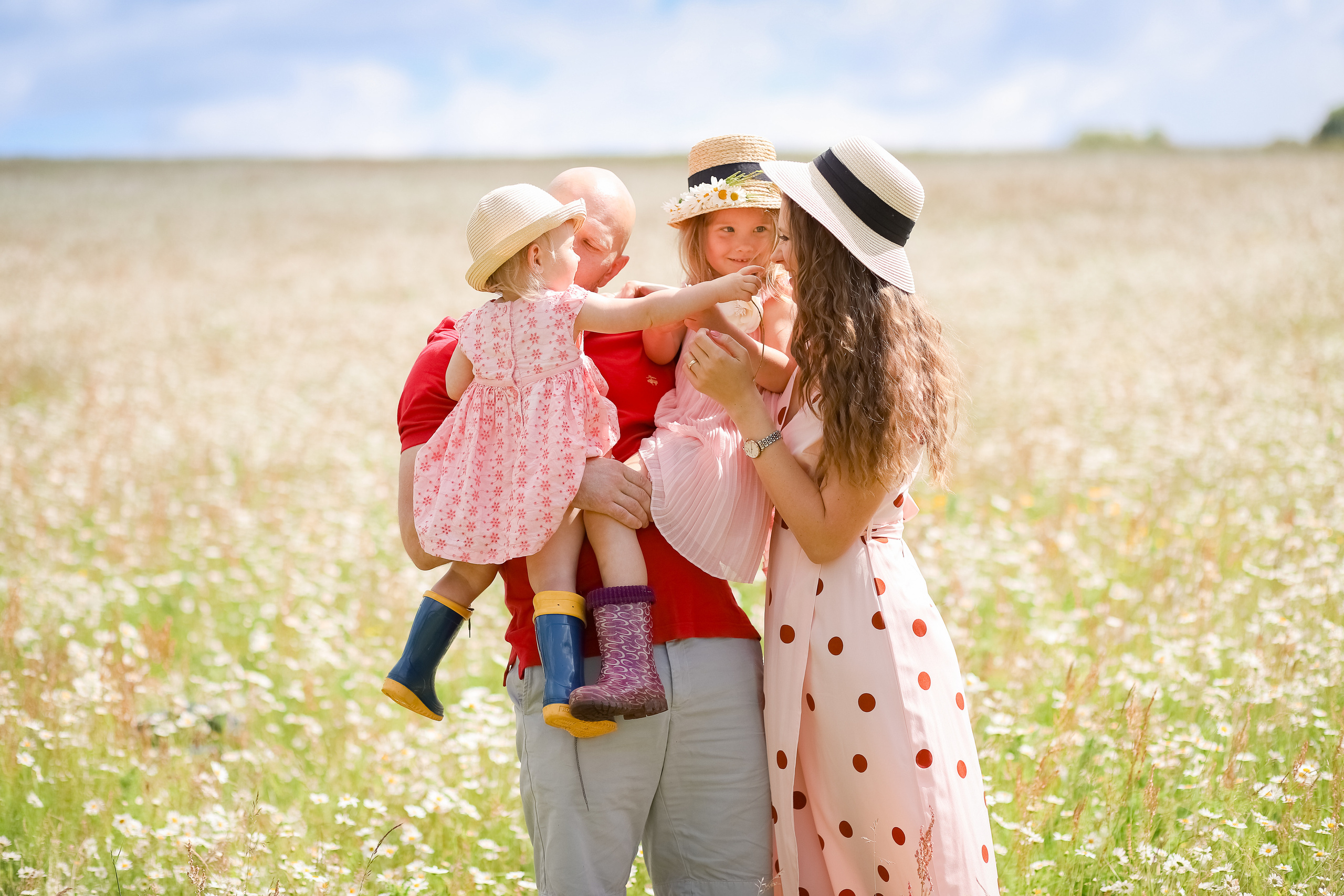 Daisies. Family & children’s photographer in Herts & West London Iryna Blair