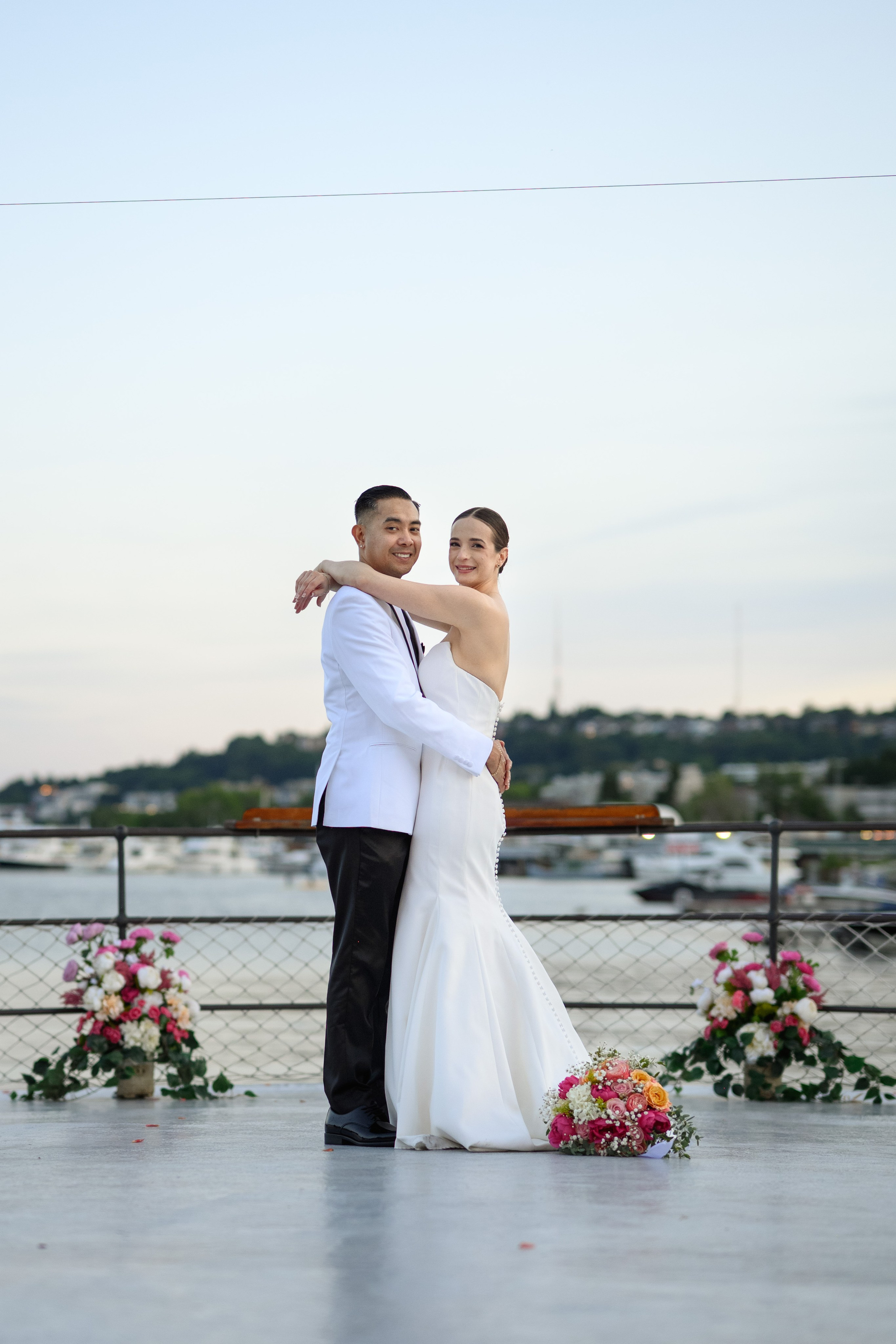 Kevin & Katie. Wedding & portrait photography in the Seattle Area. Helen Michelle photographer
