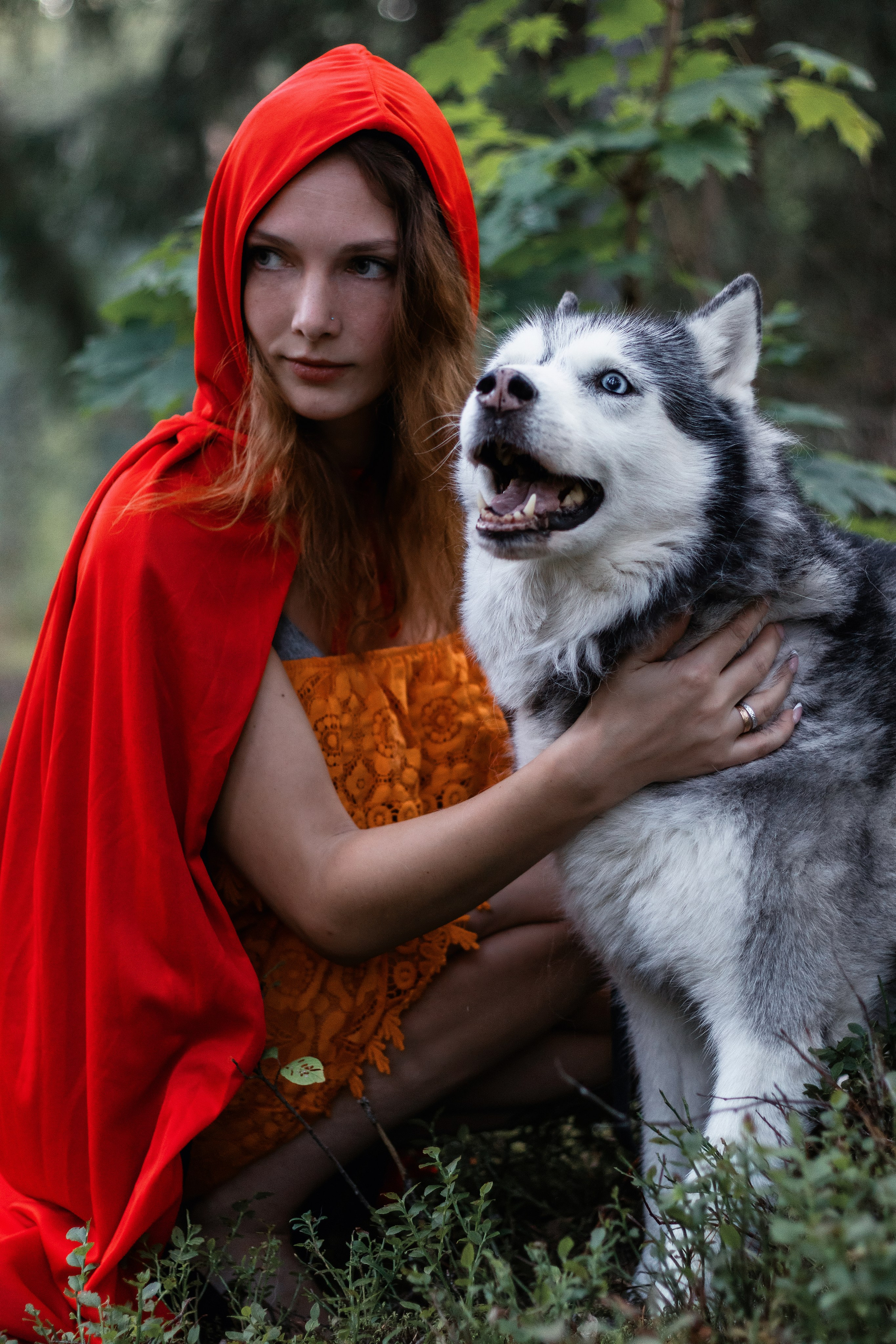 Фотосессия красная шапочка. Фотограф / Даугавпилс