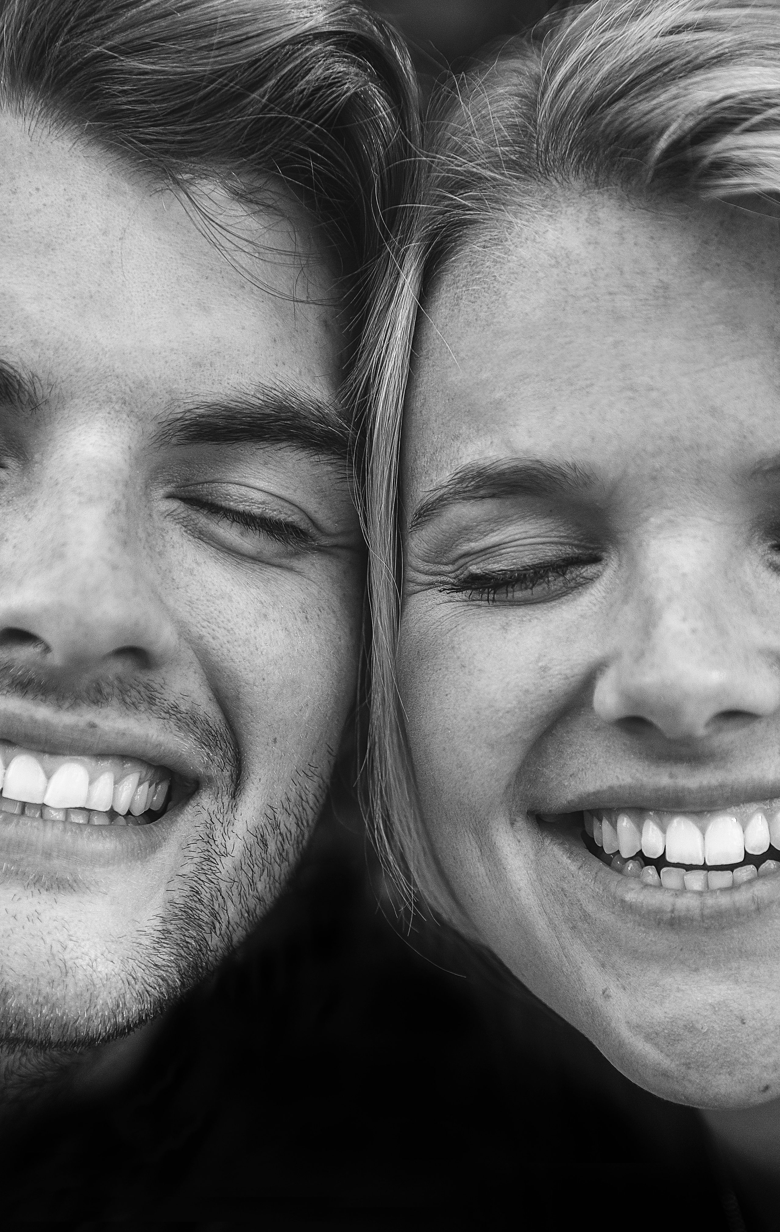 gezicht van heel dichterbij