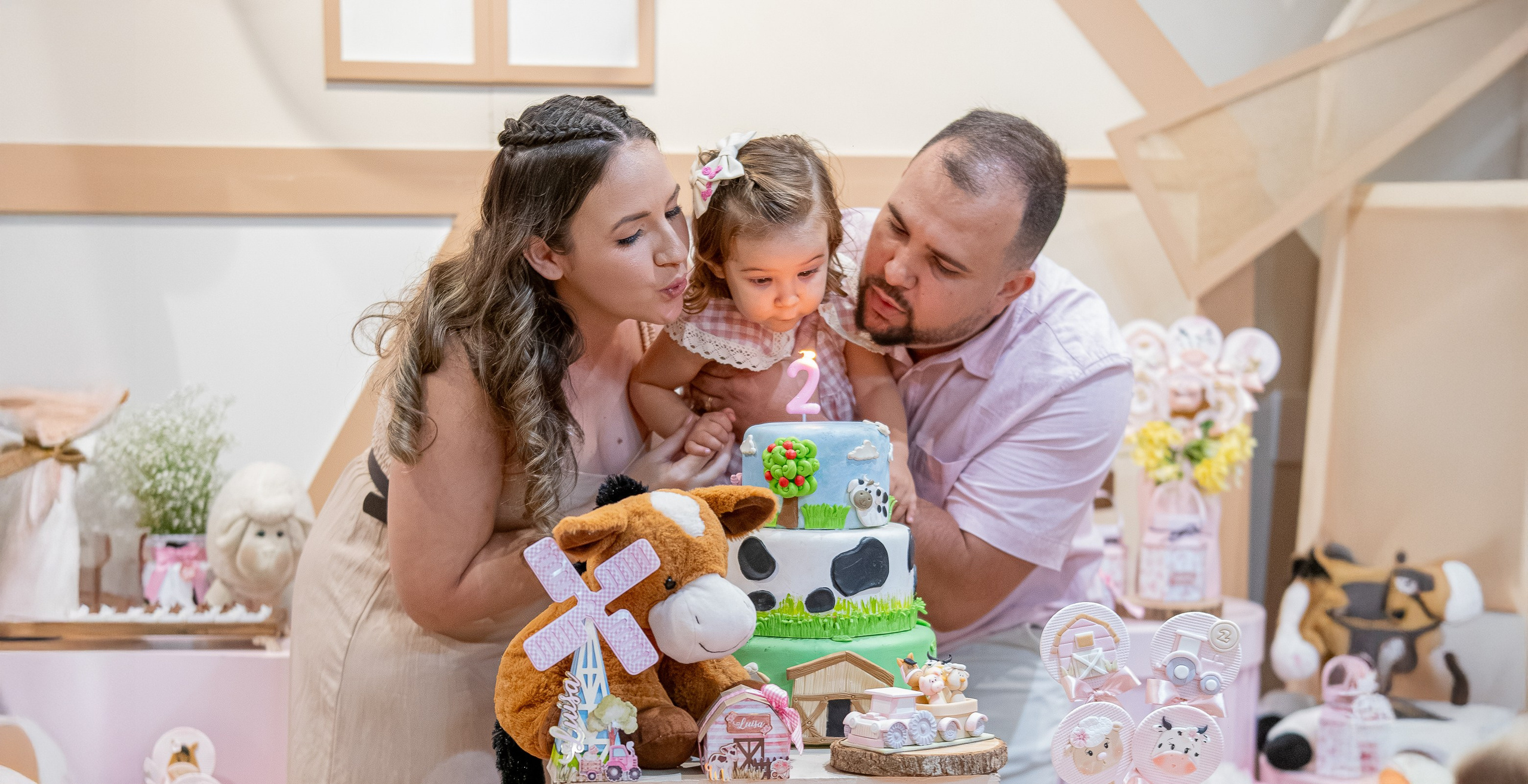 2 anos da Luísa
