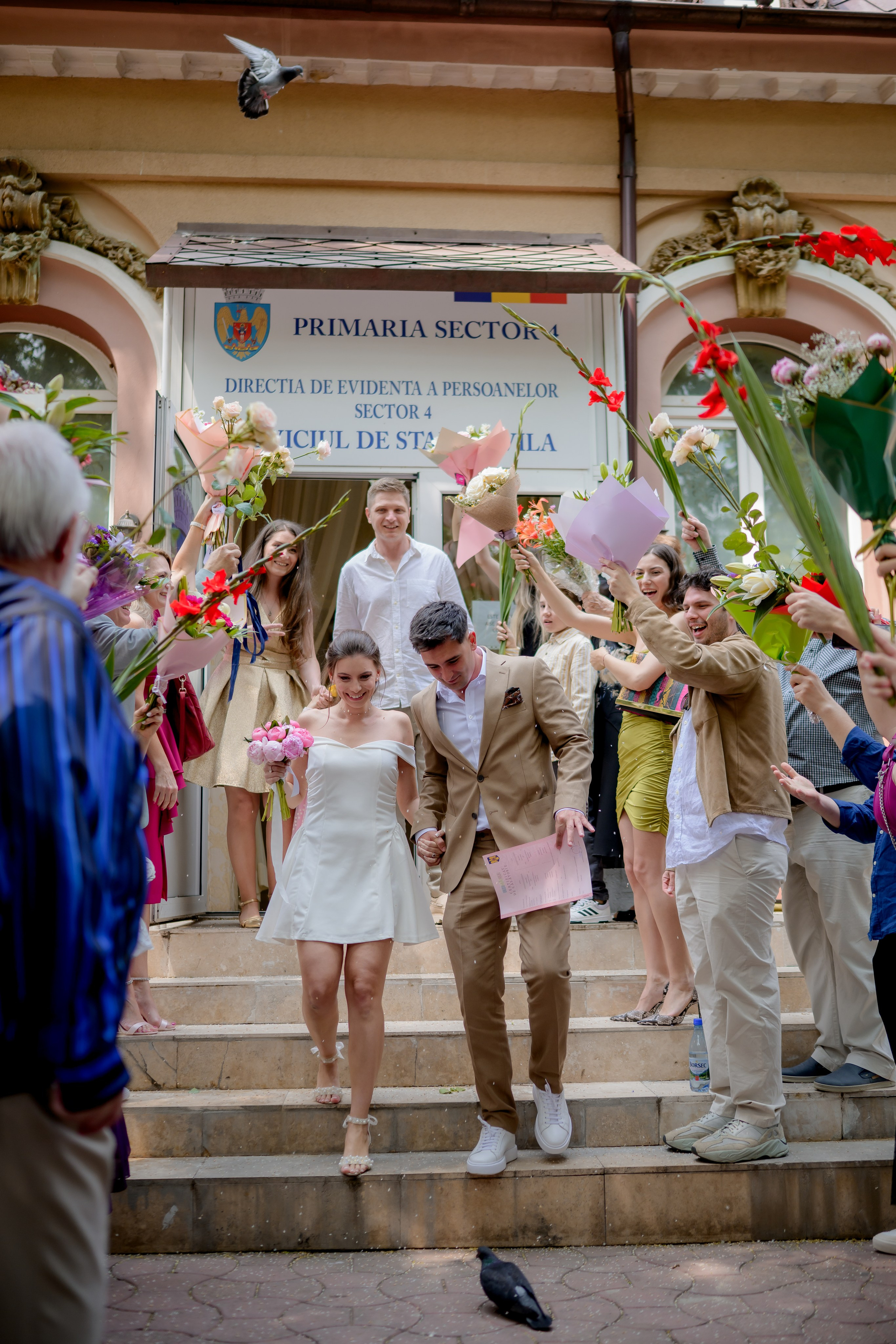 Fotografii la starea civila sector 4 – Iulia & Alexandru