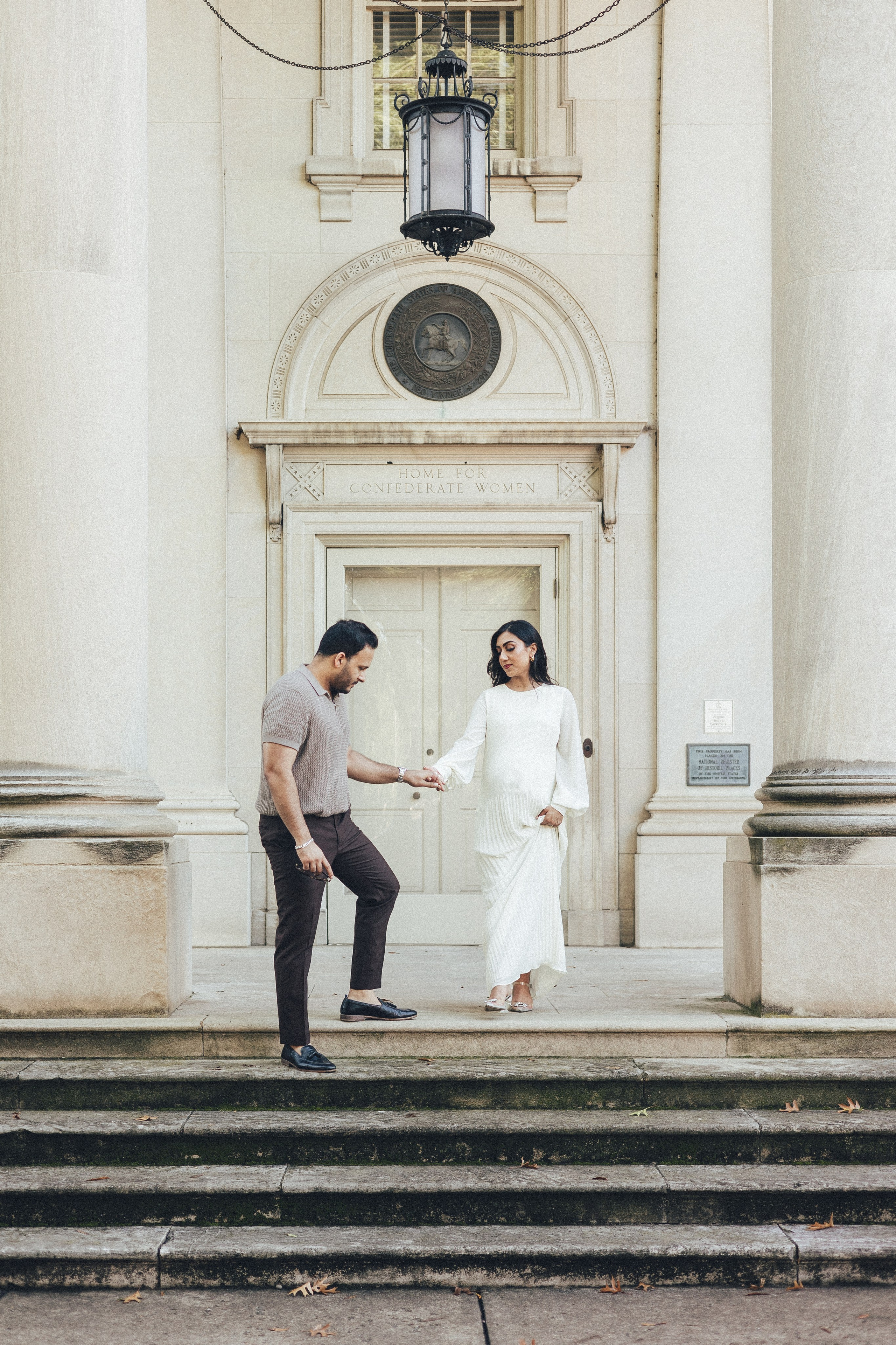 Baby Rahman Announcement. Sara Eulalia | Virginia Photographer