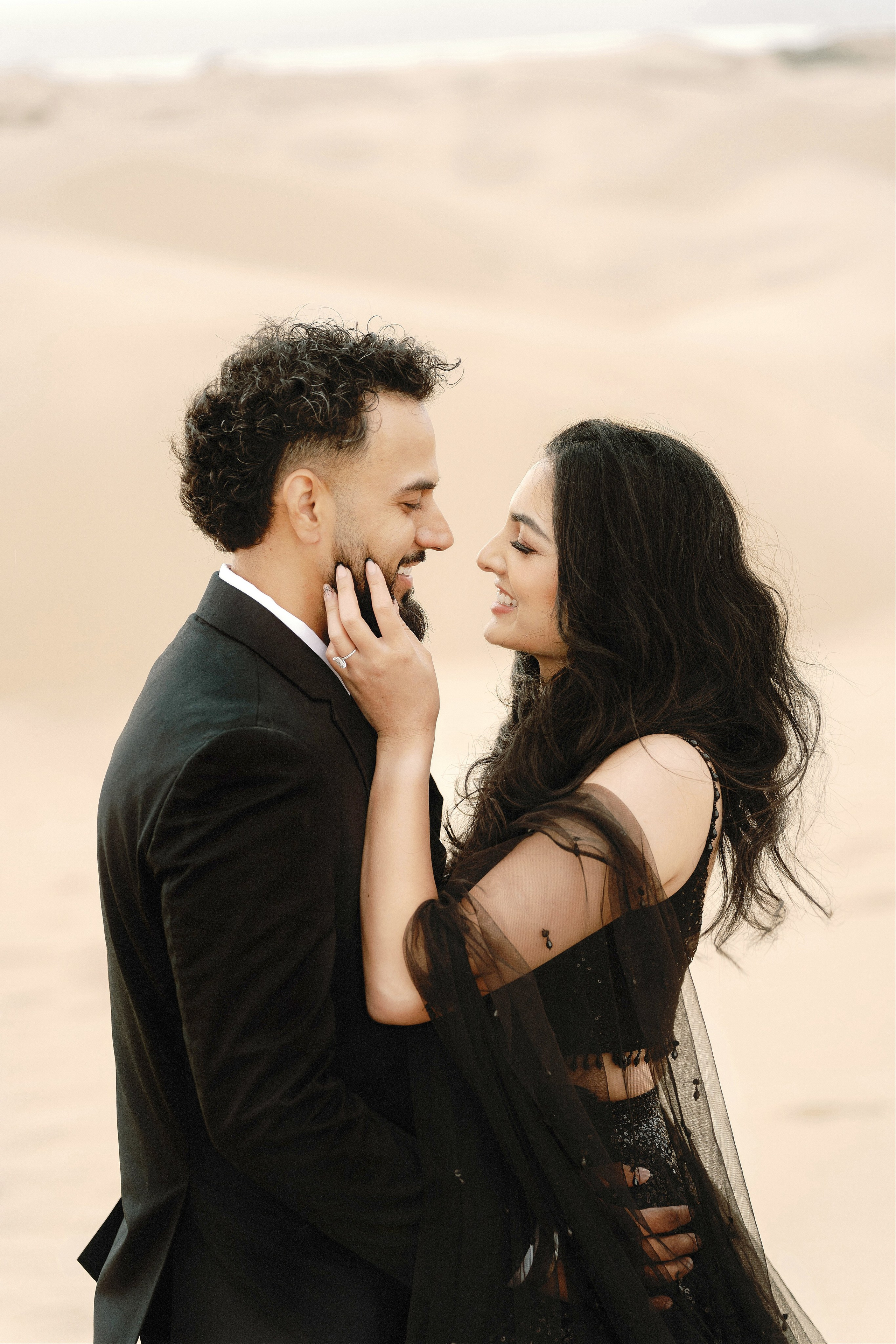 Elopement at Pismo Beach Sand Dunes, California. Wedding Photography & Videography Team in California, Los Angeles, San Francisco, San Diego and Travel