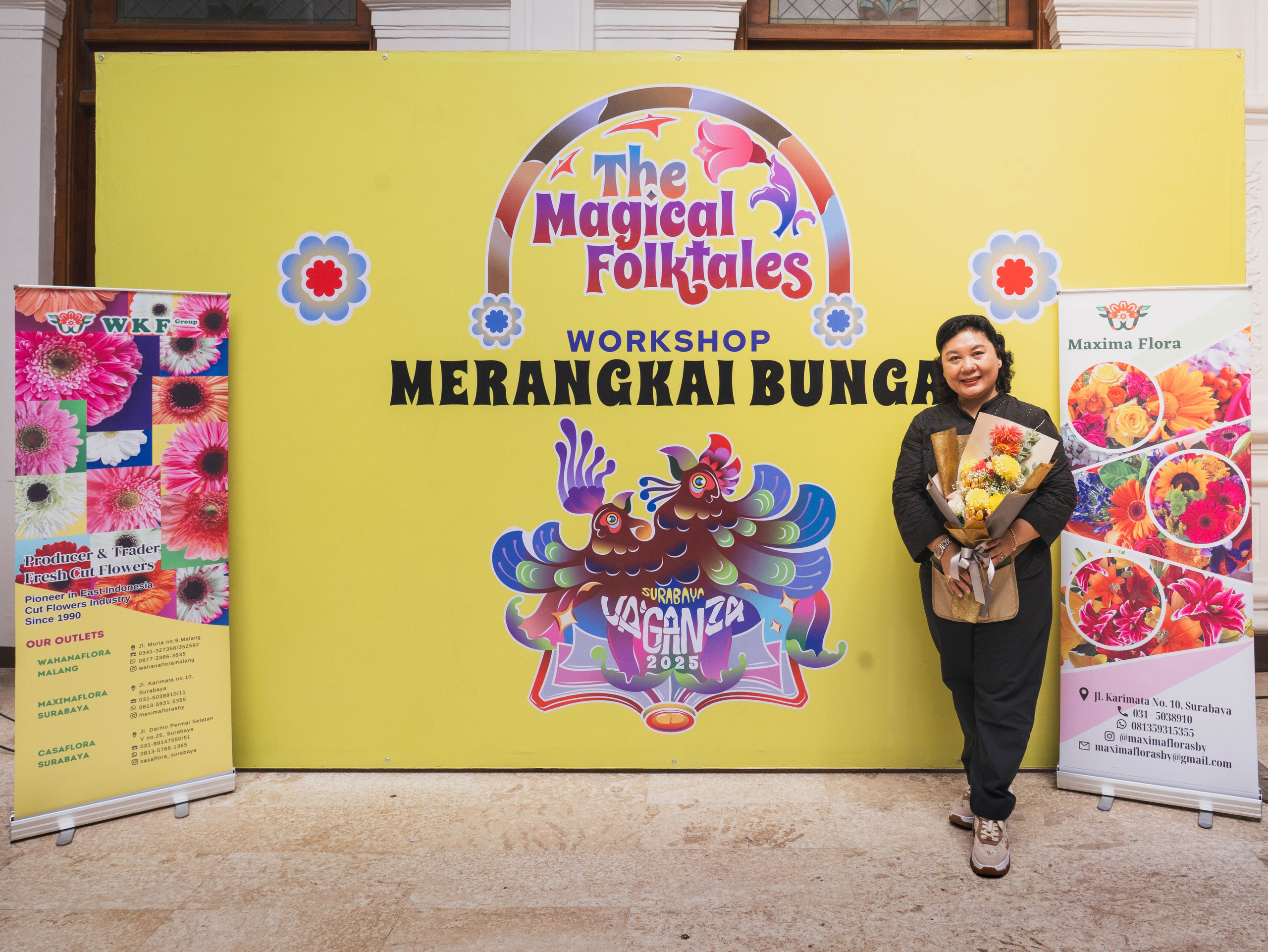 IPBI Surabaya — Floral Workshop. Aro Salaka Event Photography