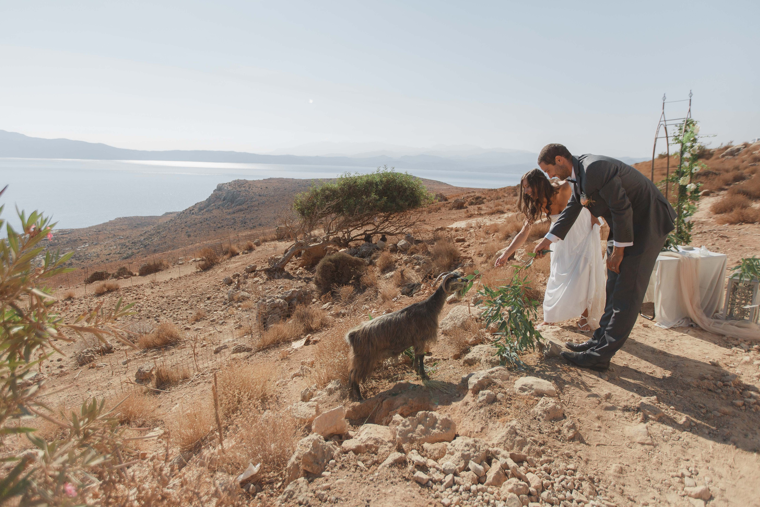 Marino & Steffi, Crete. Denny Savon — Photographer in Santorini | Weddings, Love Stories & Flying Dress