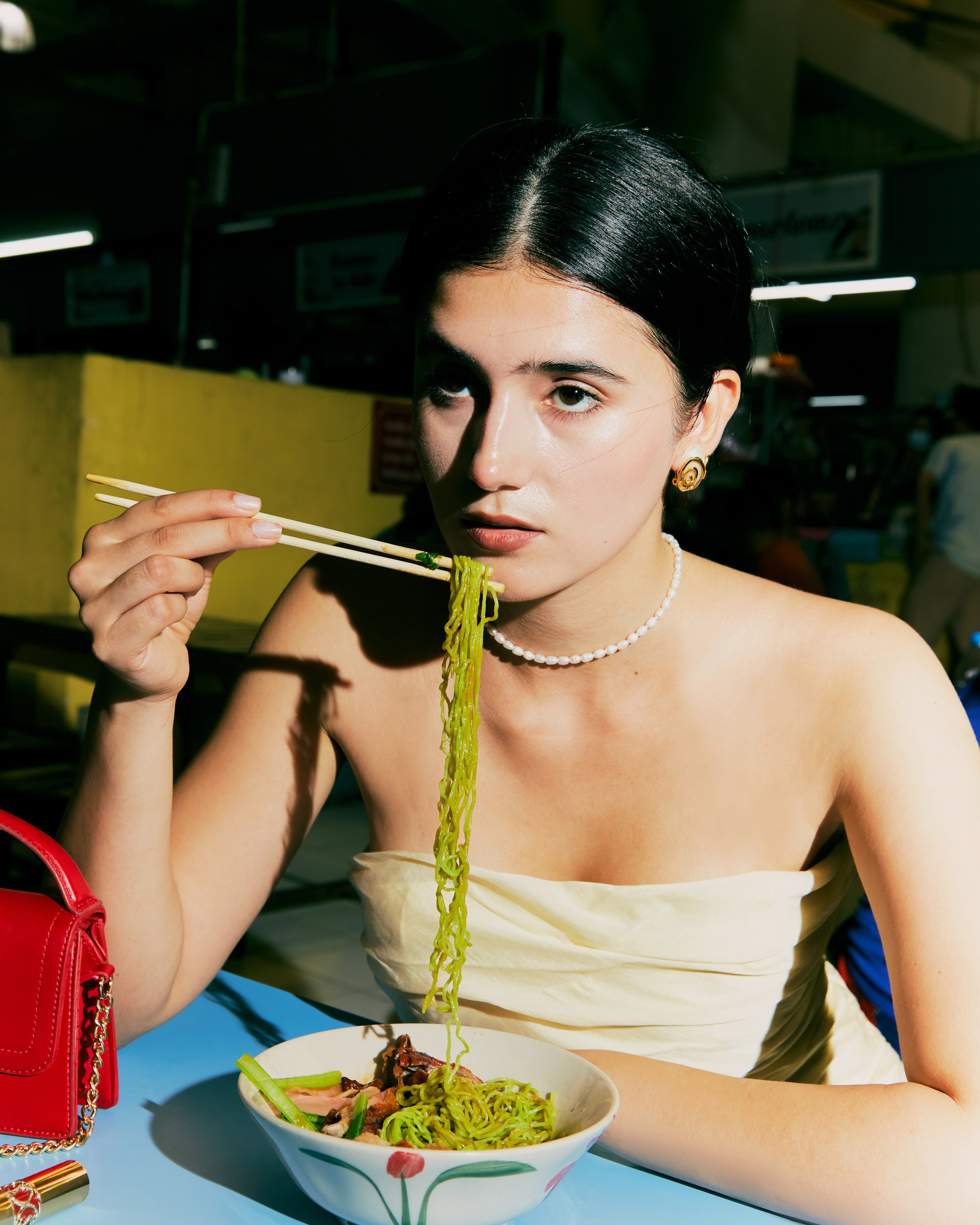 Personal shooting. Stylist