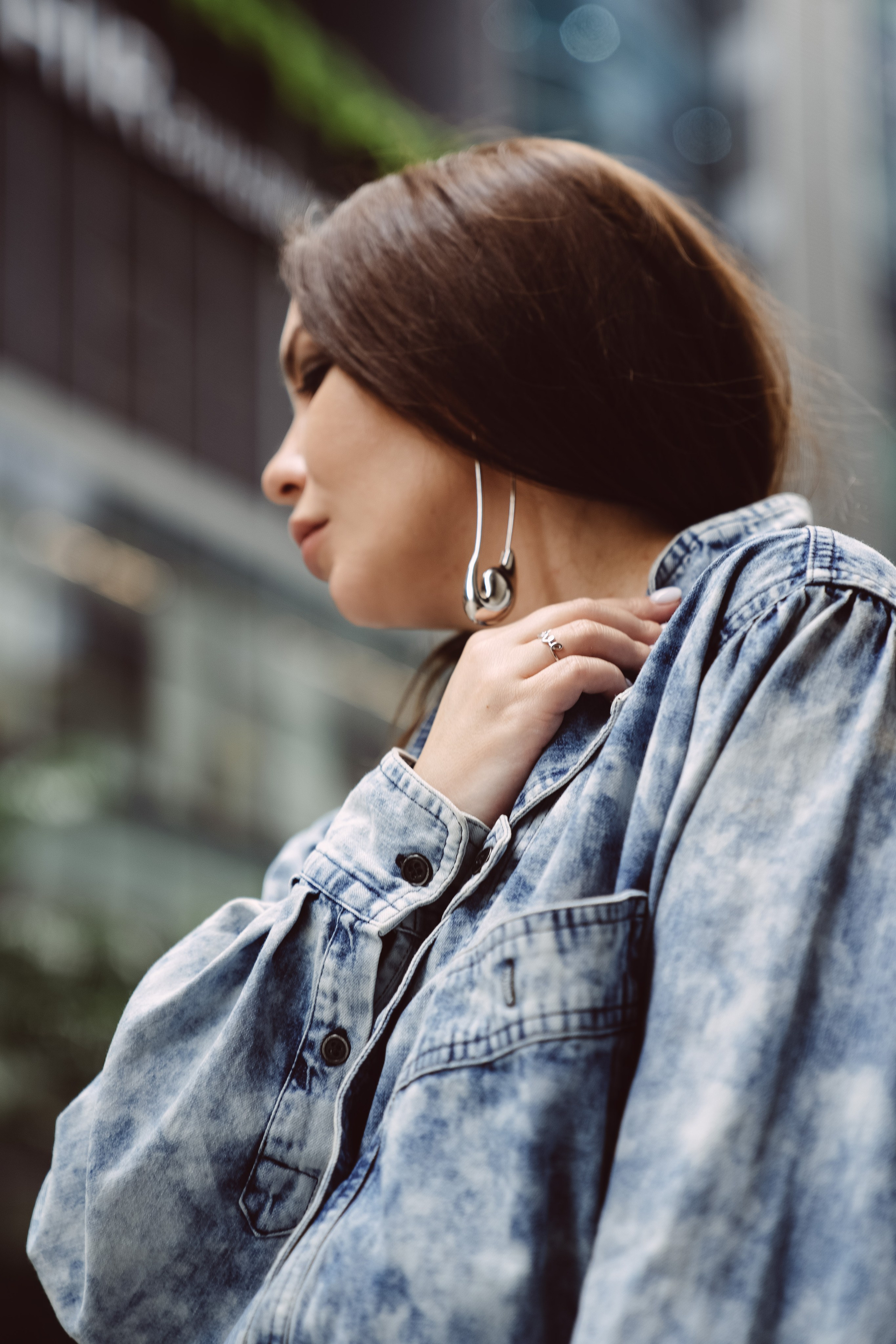 Portrait. Dasha in Singapore