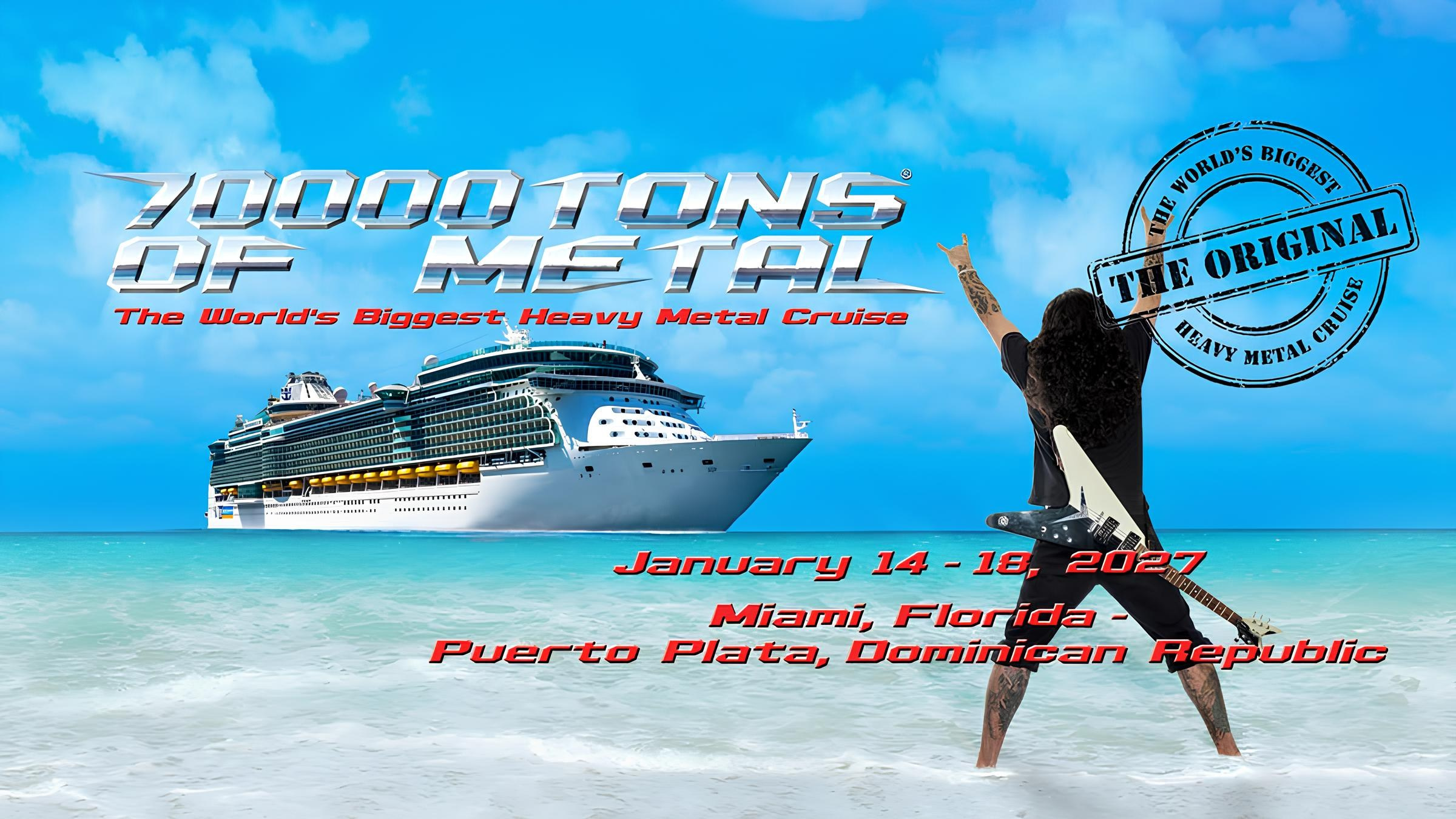70000 Tons Of Metal 2027 anuncia sus primeros participantes: Uli Jon Roth, Arch Enemy y Moonspell entre los nombres destacados | FOTKAI