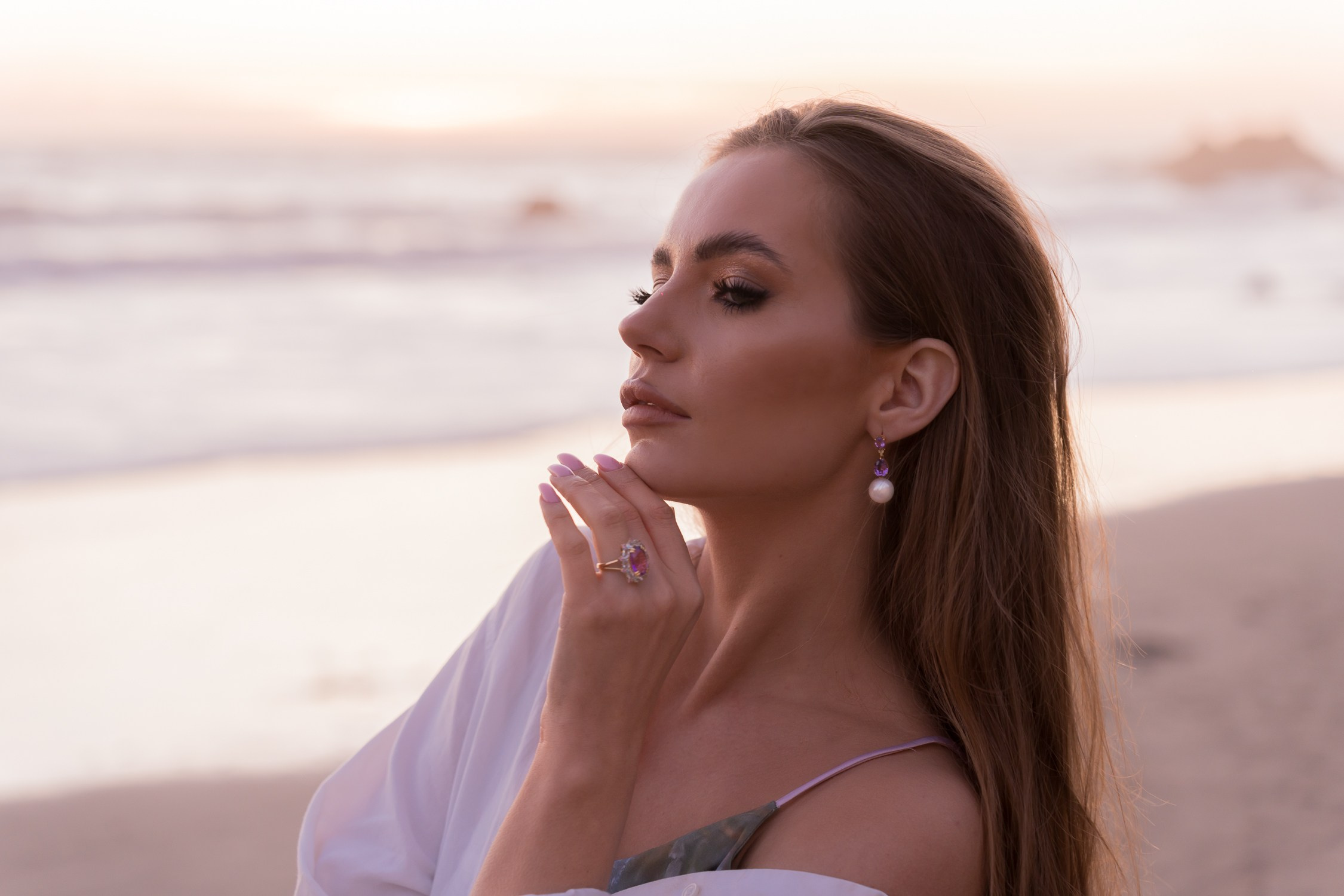 Jewelry brand photo session. Cinematic Wedding & Elopement Photography in Los Angeles | Inspired by Indie Film & Real Life