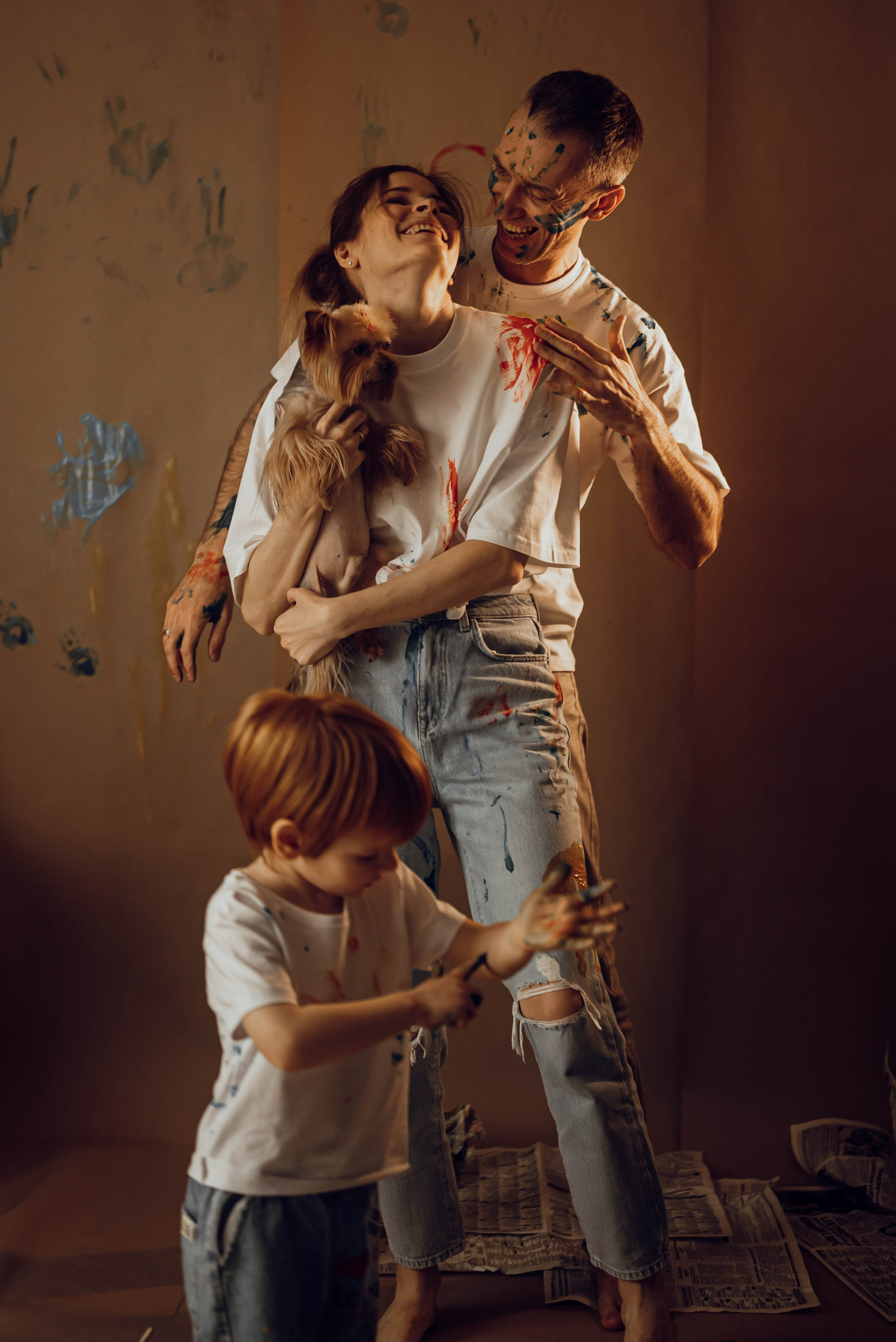 Полина, Вова и Назар. Фотограф Ирина Новикова