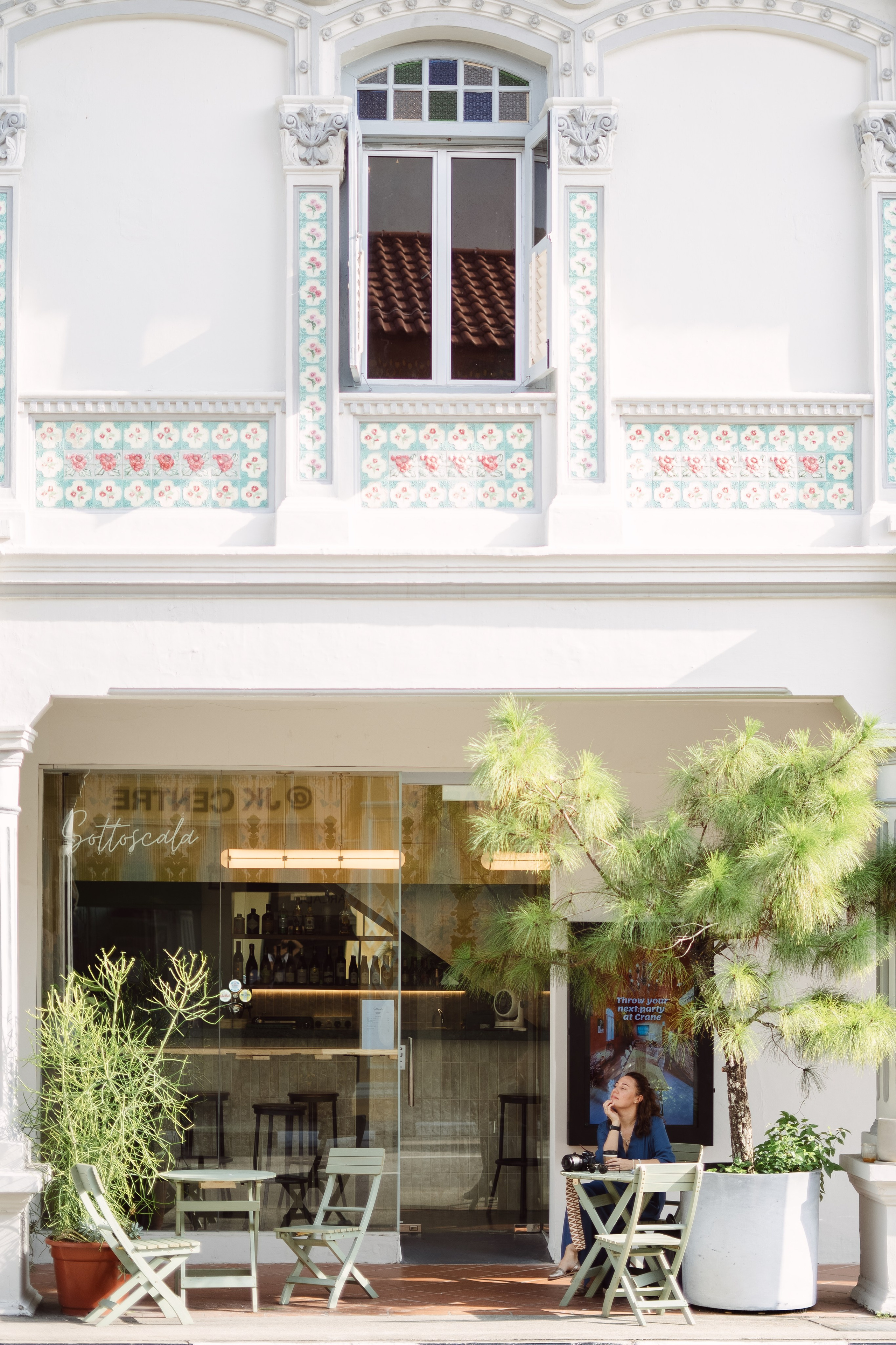 Portrait. Dasha in Singapore