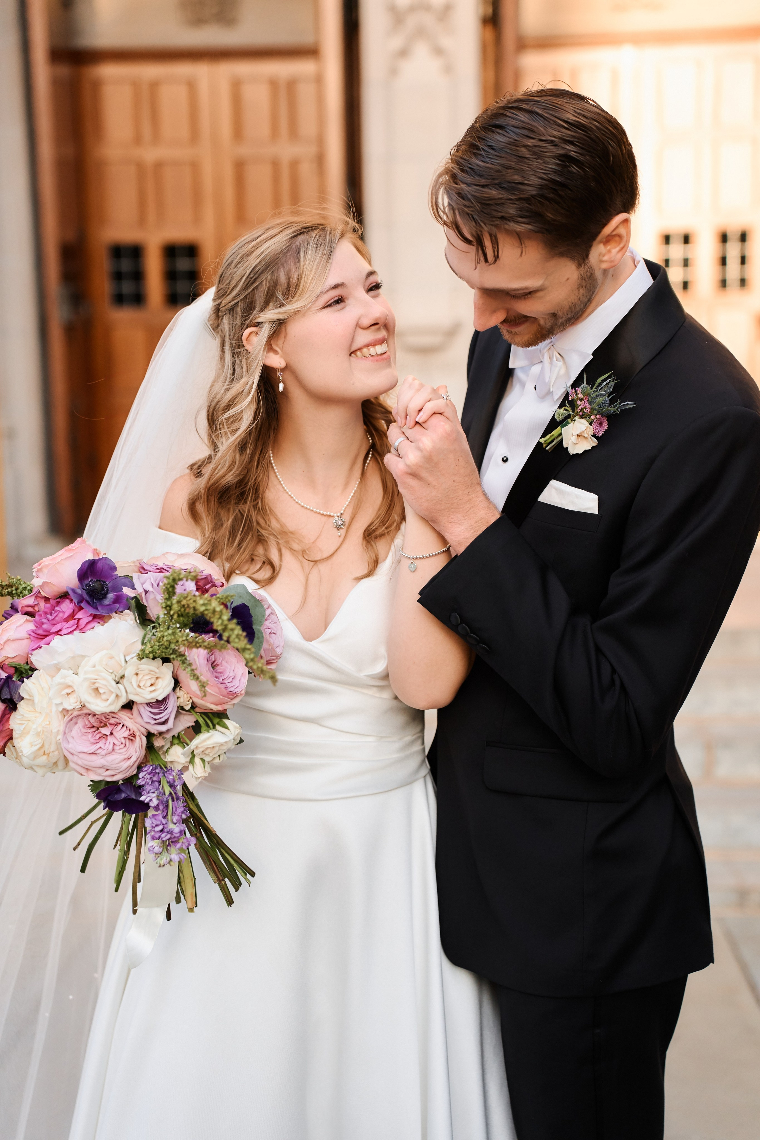 Elegant Wedding Ceremony at a Historic New York Cathedral | Timankov Photography. Professional Wedding and event photographer USA New York