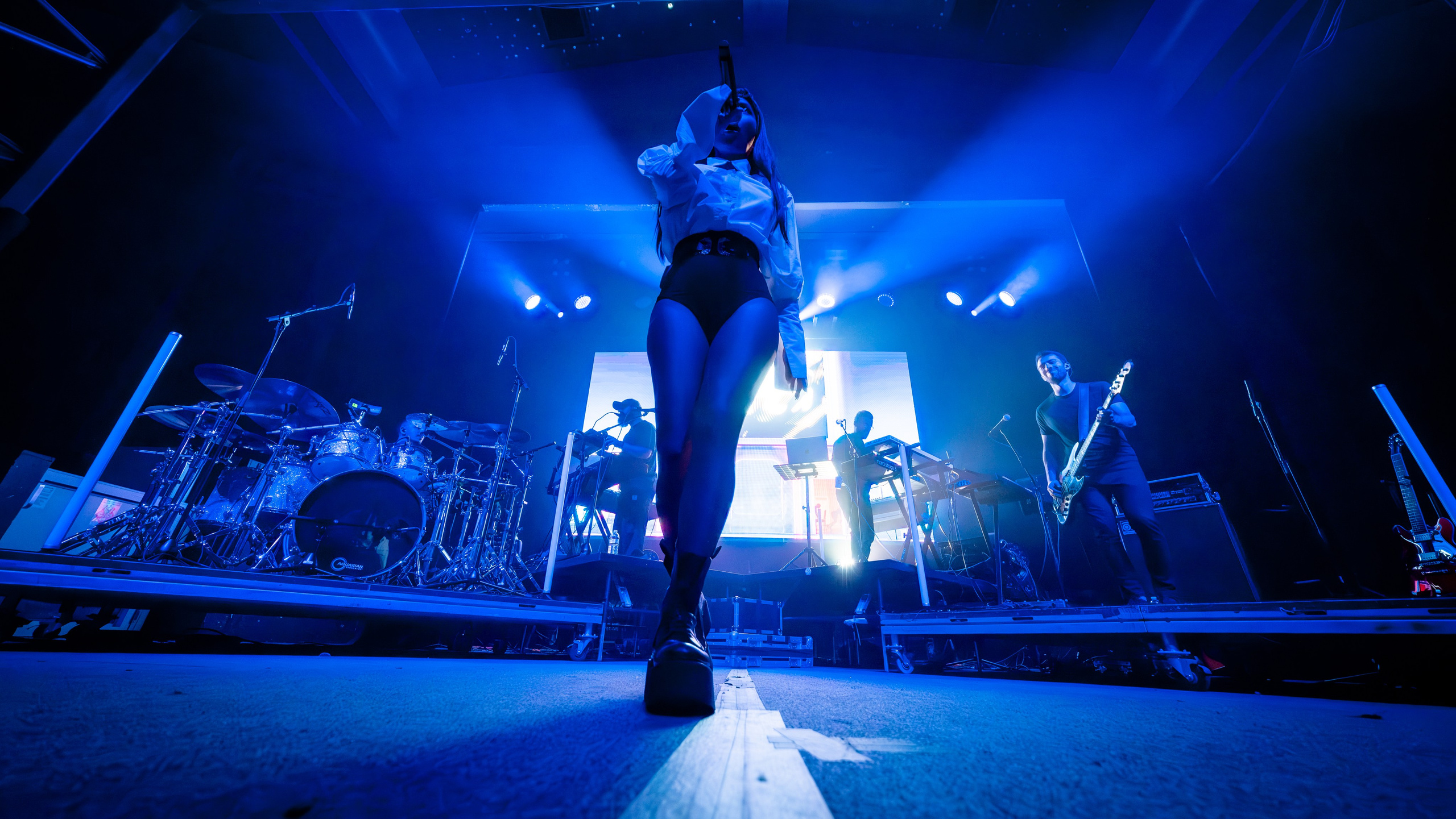 INNA / 2024. Reportage concert portrait photography in the San Francisco Bay Area