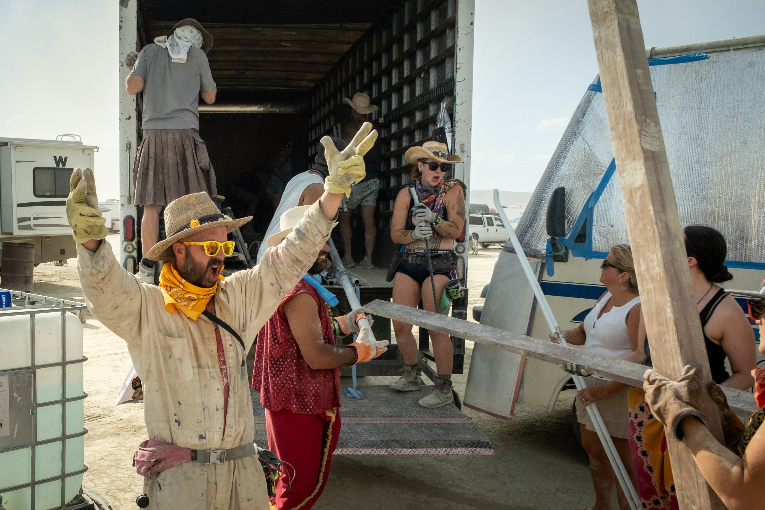 BURNING MAN 2024. Reportage concert portrait photography in the San Francisco Bay Area