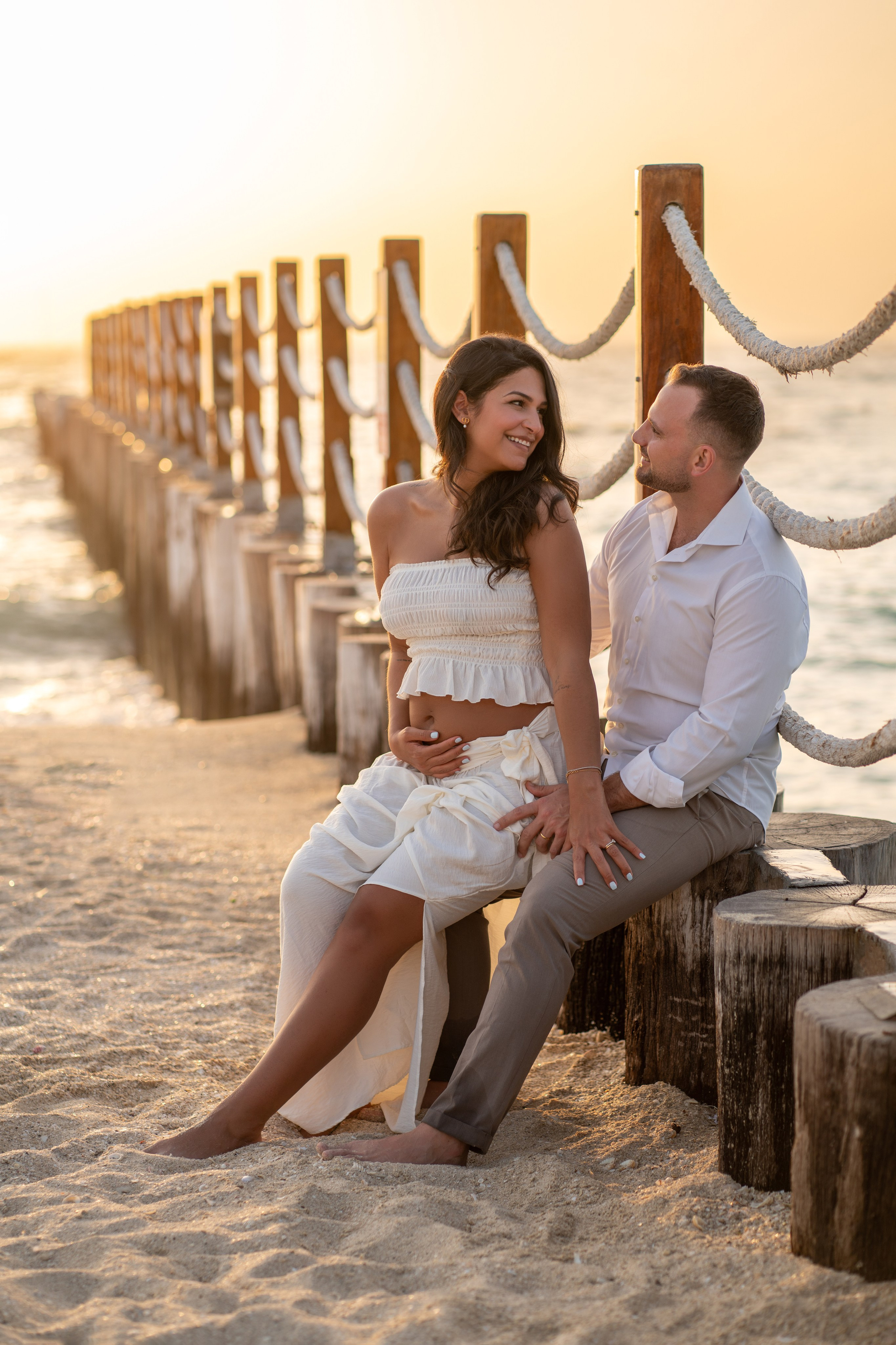 Wavy sunset. Angela Iakovleva — Family Photographer in Dubai