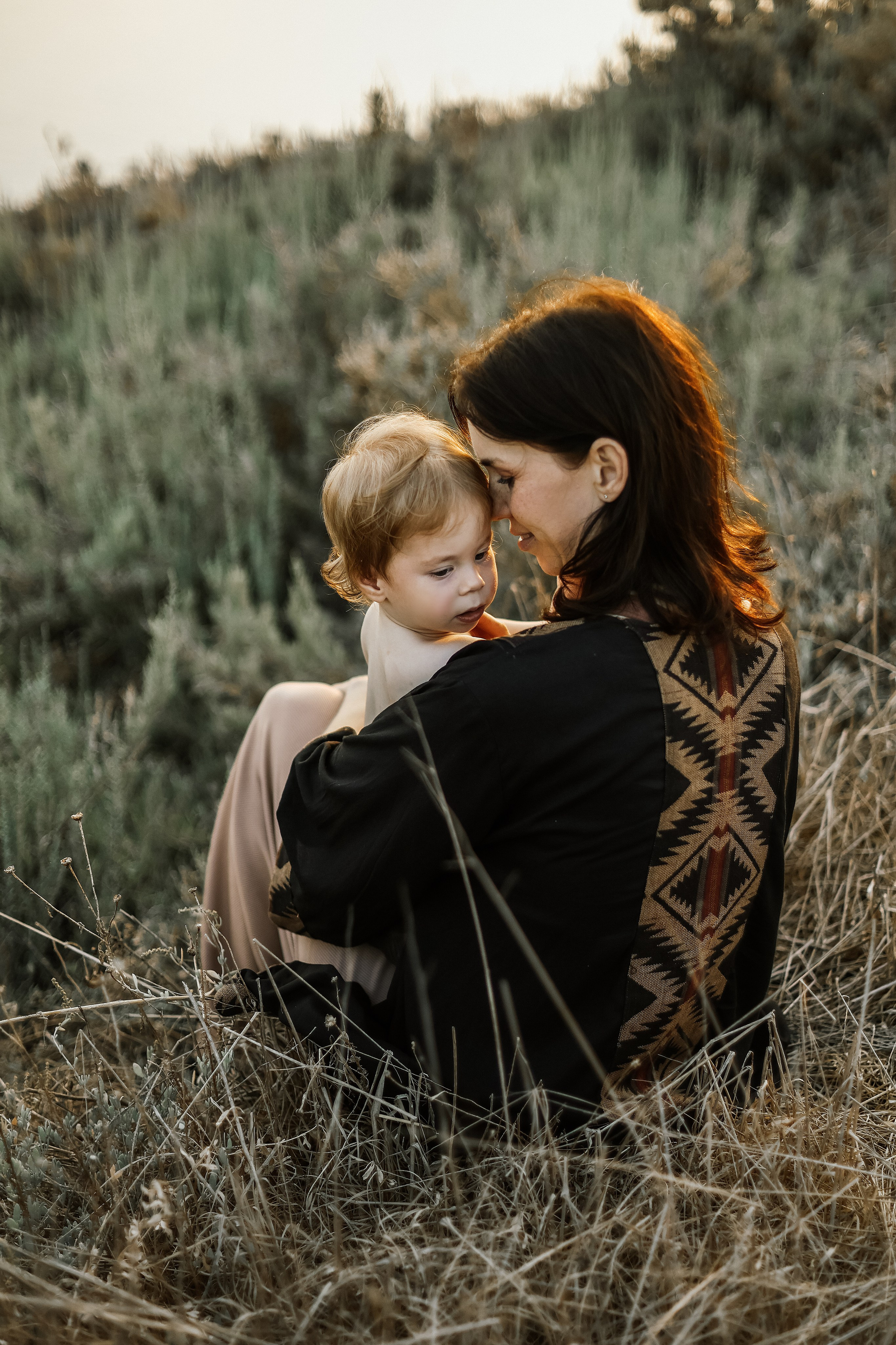 Little curls in Atlit. Family photographer in Israel