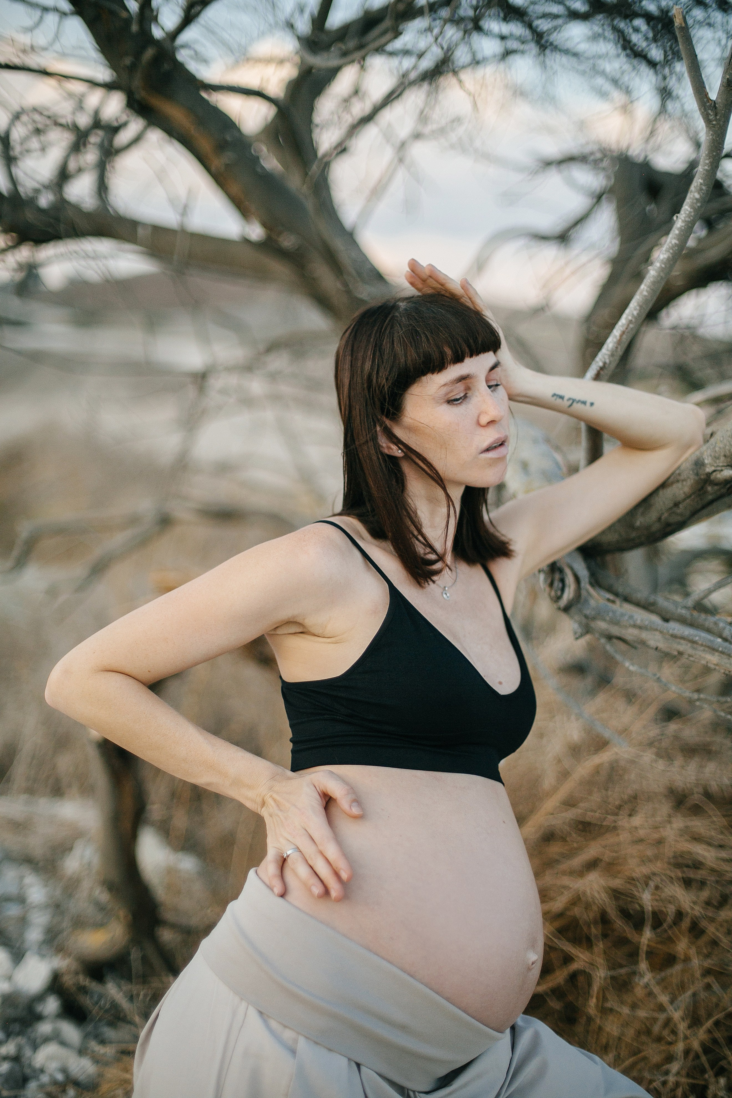 Kiryat Tivon field. Family photographer in Israel
