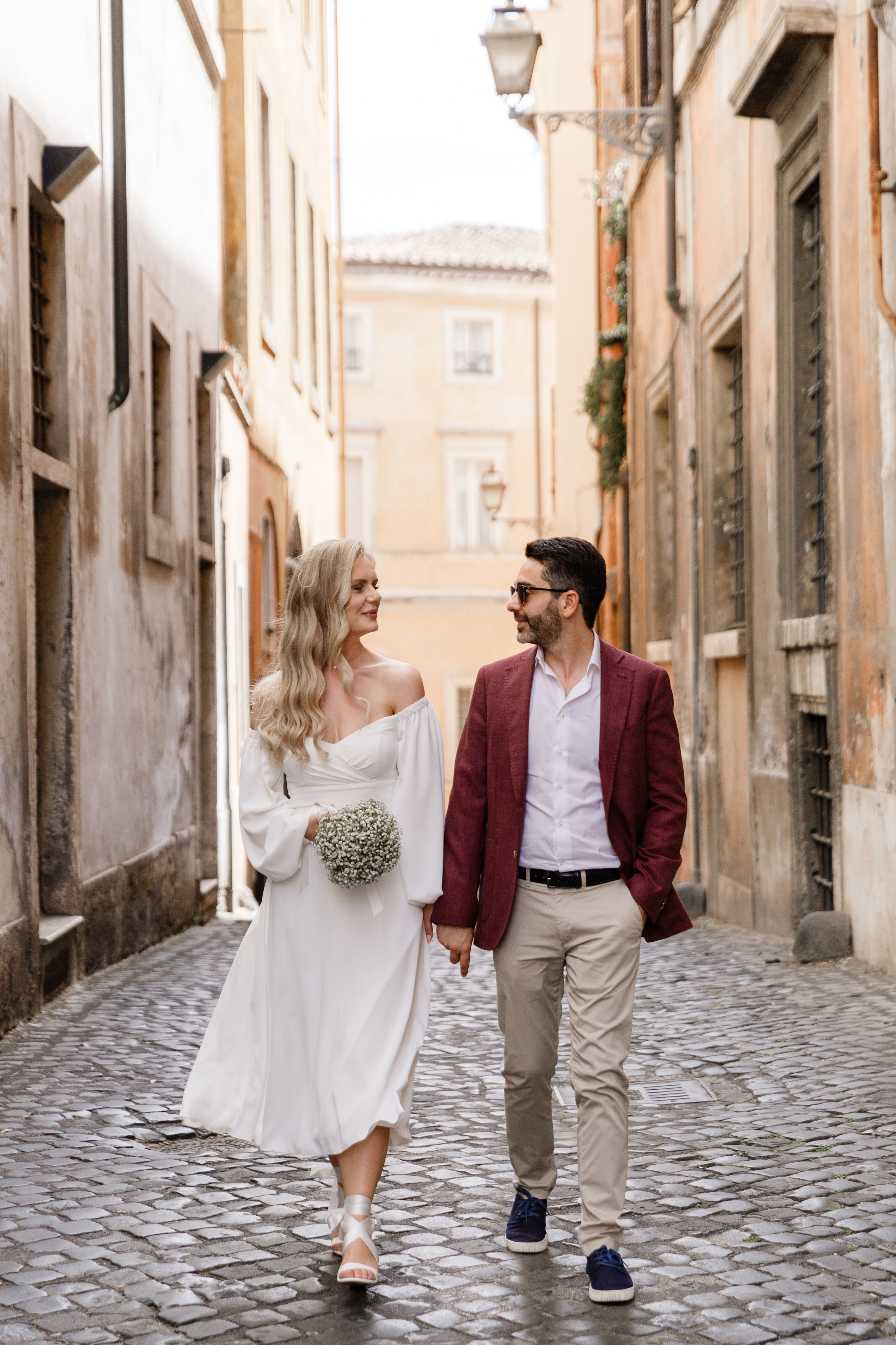 Elopement in Rome. Andrea and Maria. Photorome.com