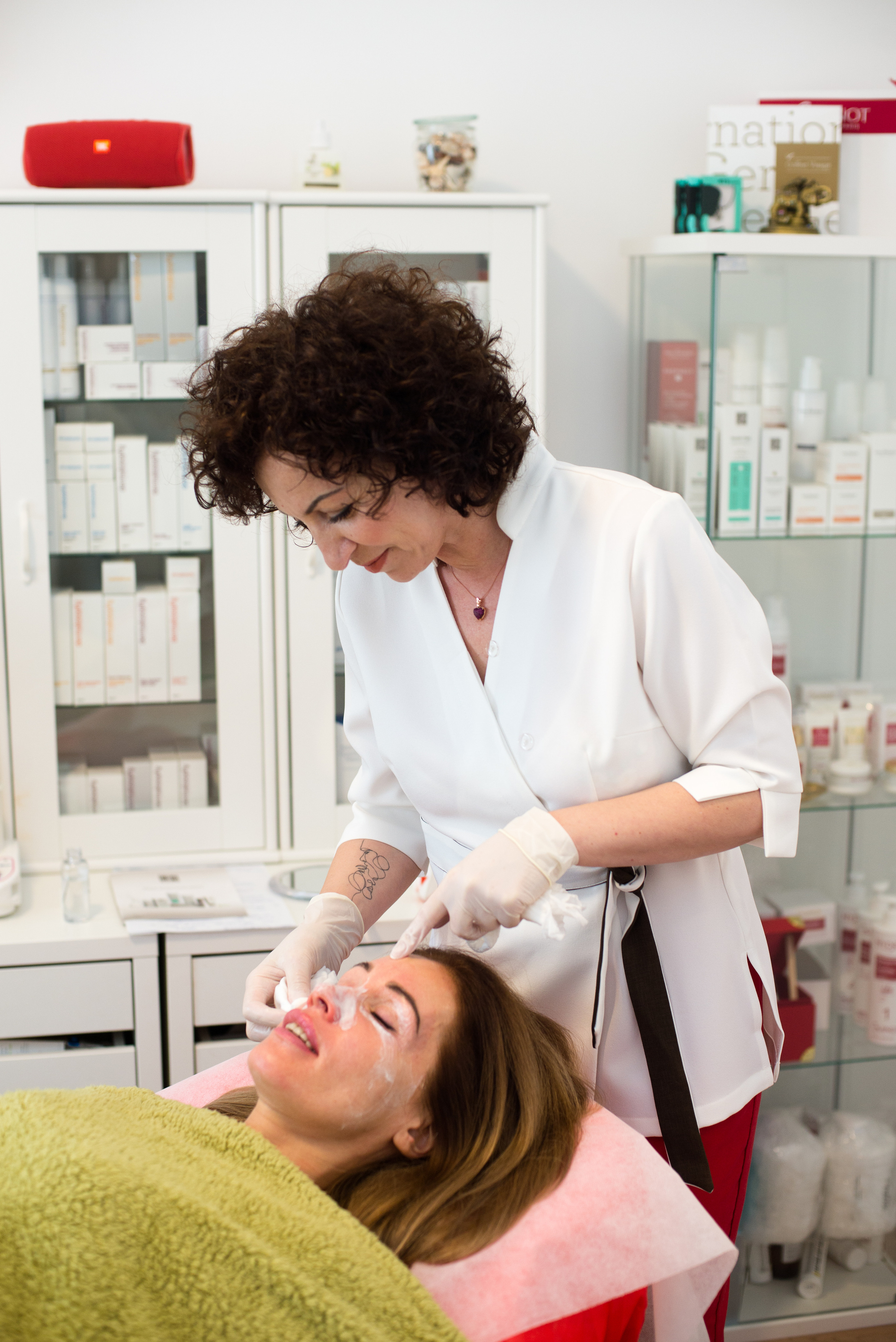 Косметолог — Дина. Визуальный брендинг