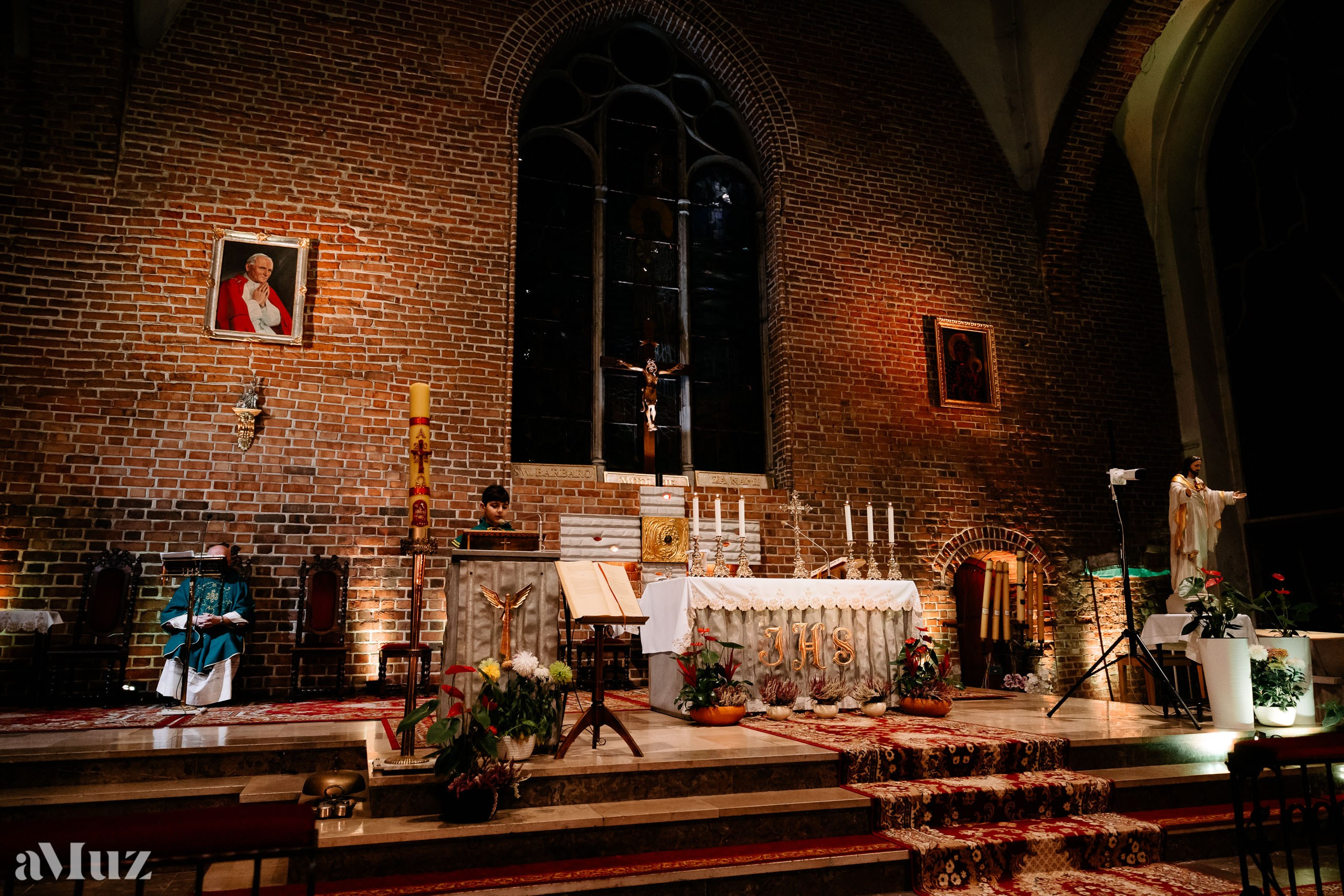 Parafia rzymskokatolicka pw. Św. Barbary Gdańsk. Fotograf Ślubny Warszawa - Sesje Biznesowe Rodzinne Eventy