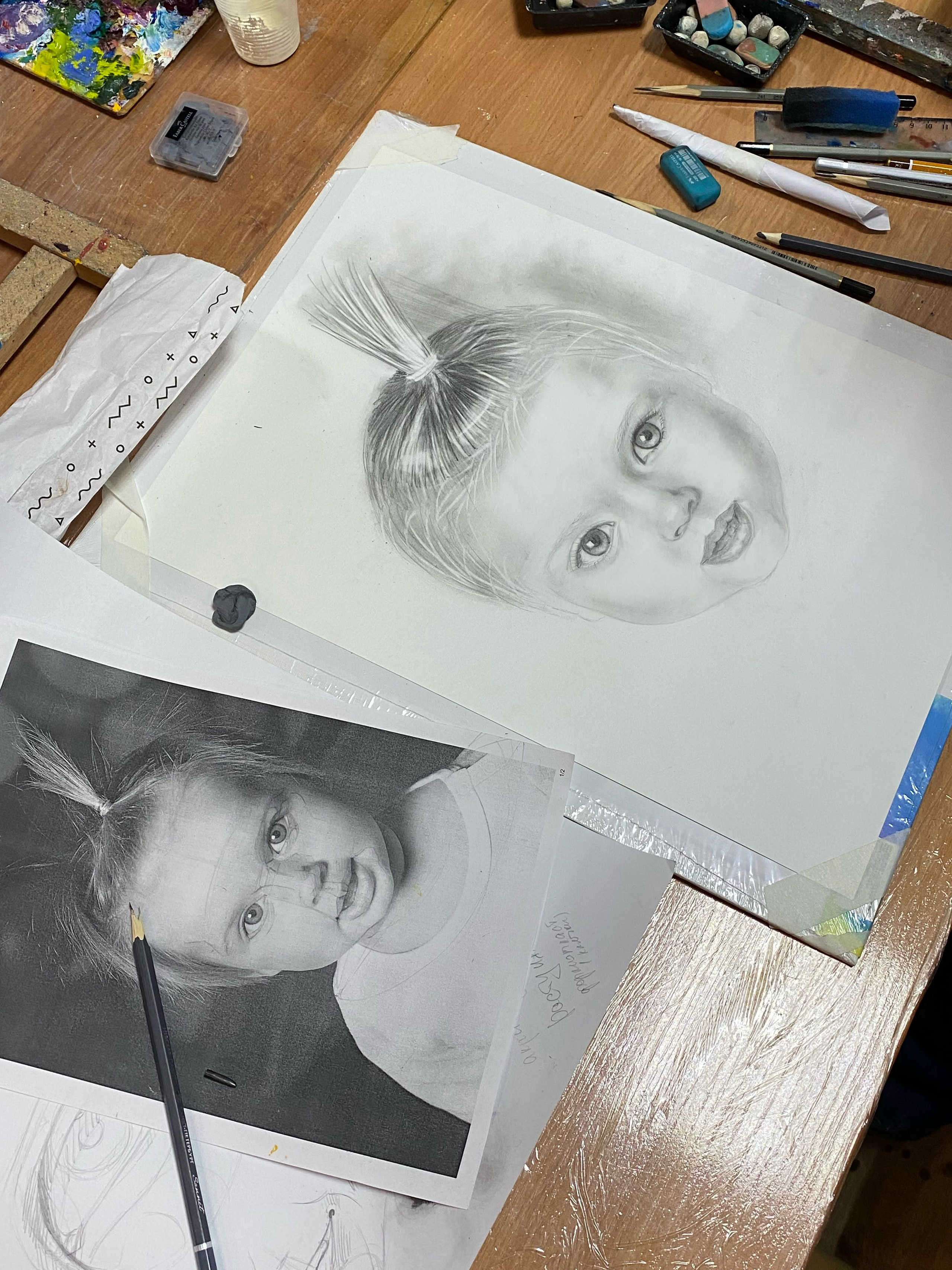 Обучение. Художник преподаватель Полина Черноярова