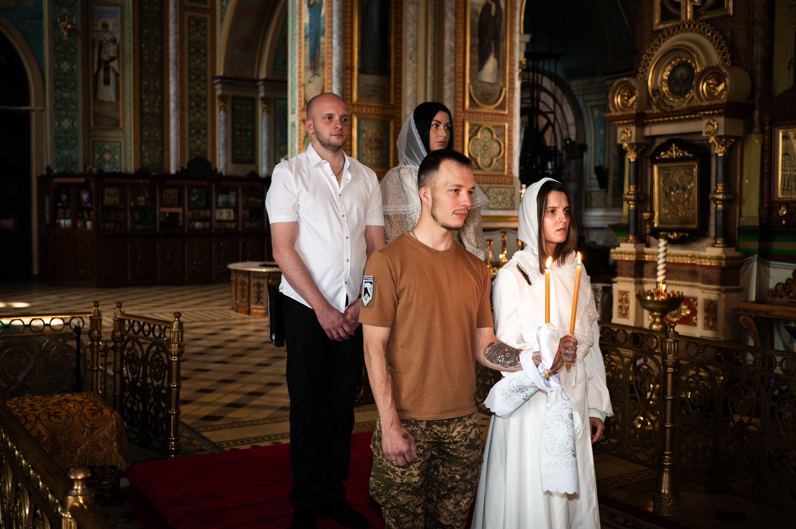 Вінчання Михайла та Олени. Сімейний та весільний фотограф Анастасія Реброва