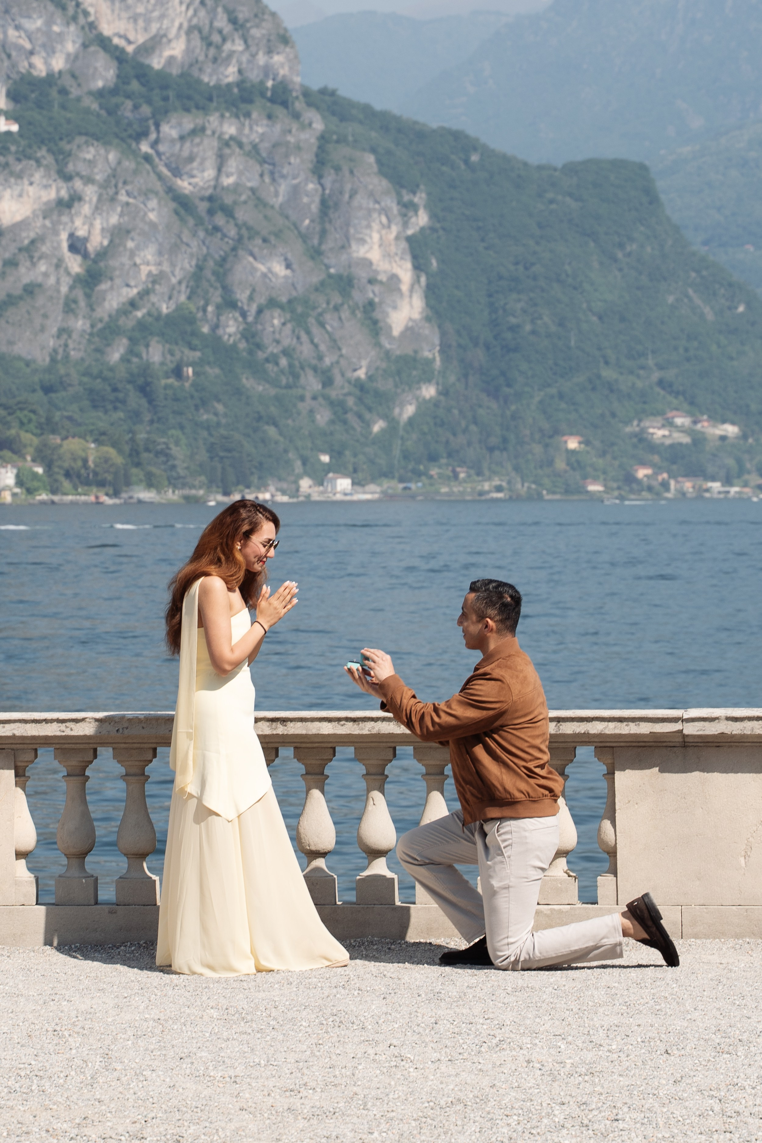 Villa Melzi Proposal Photographer | Bellagio Proposal Photography