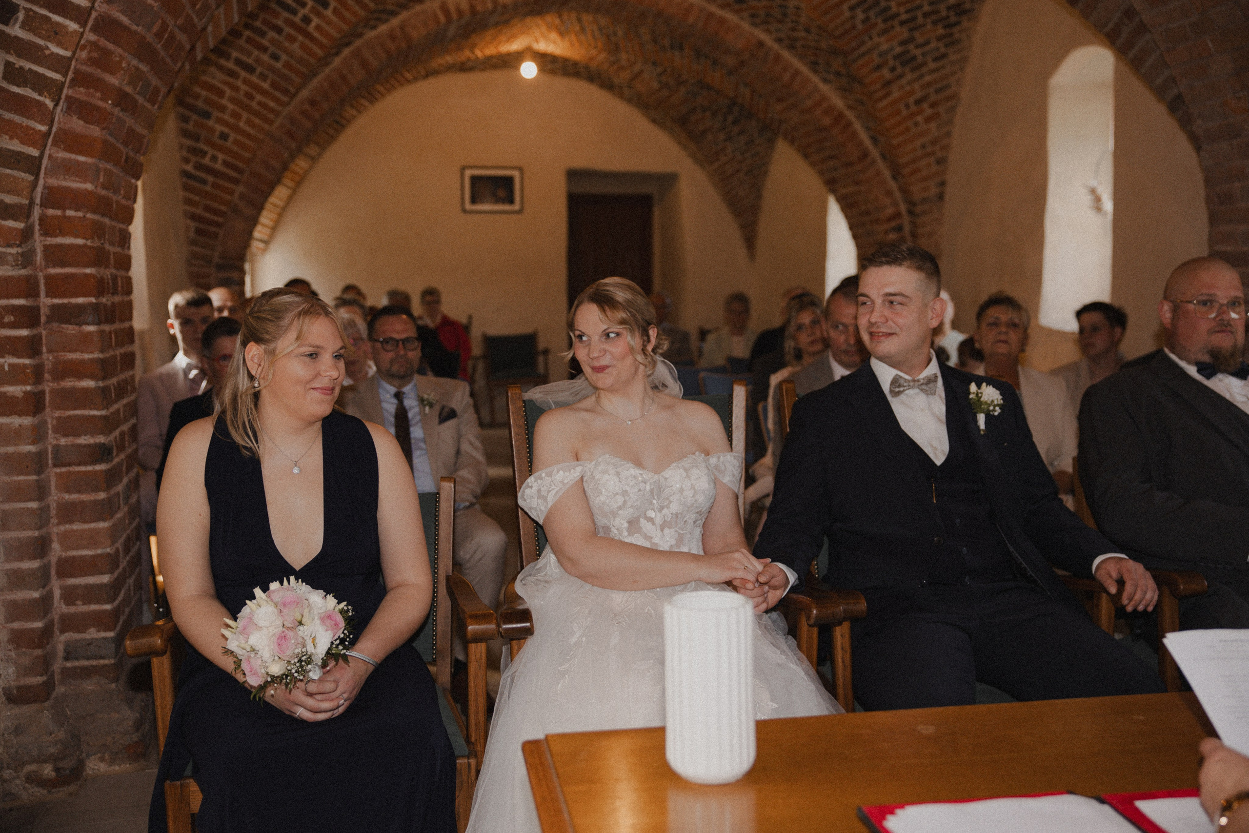 Lorena & Jan l Schloss Sythen. Hochzeitsfotografin Bochum | Halyna Reiche Fotografie NRW