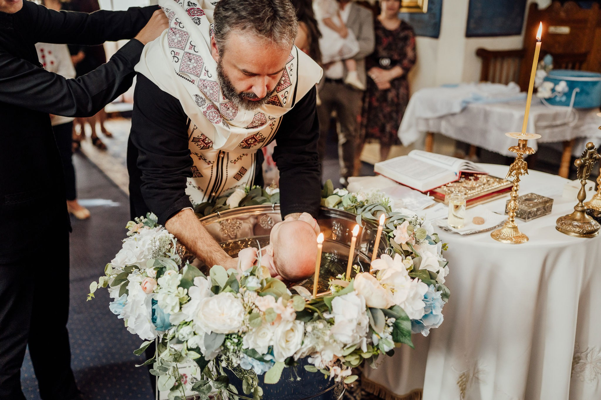 Botezul micuțului Filip-Andrei