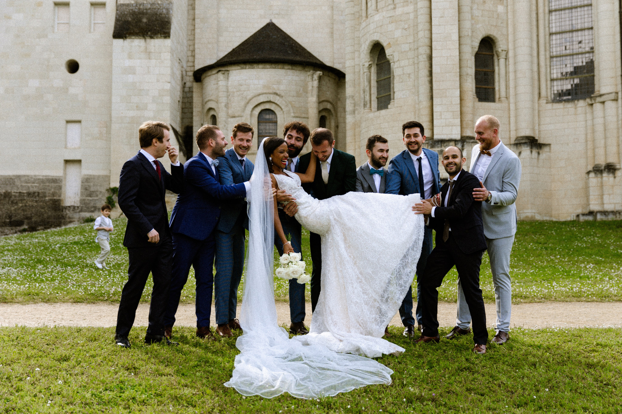 Naike & Clement | Castle Wedding Photography in France. Paris Wedding Photographer