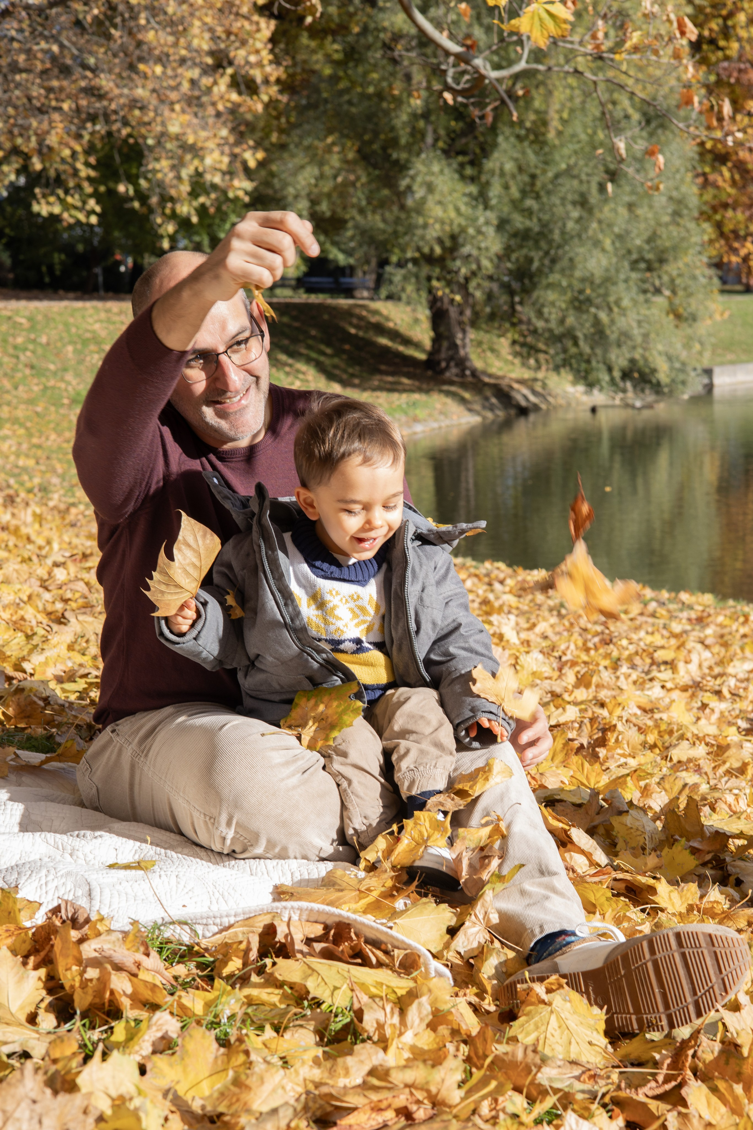 Goldener Herbst. Fotograf Sofya Zikunowa