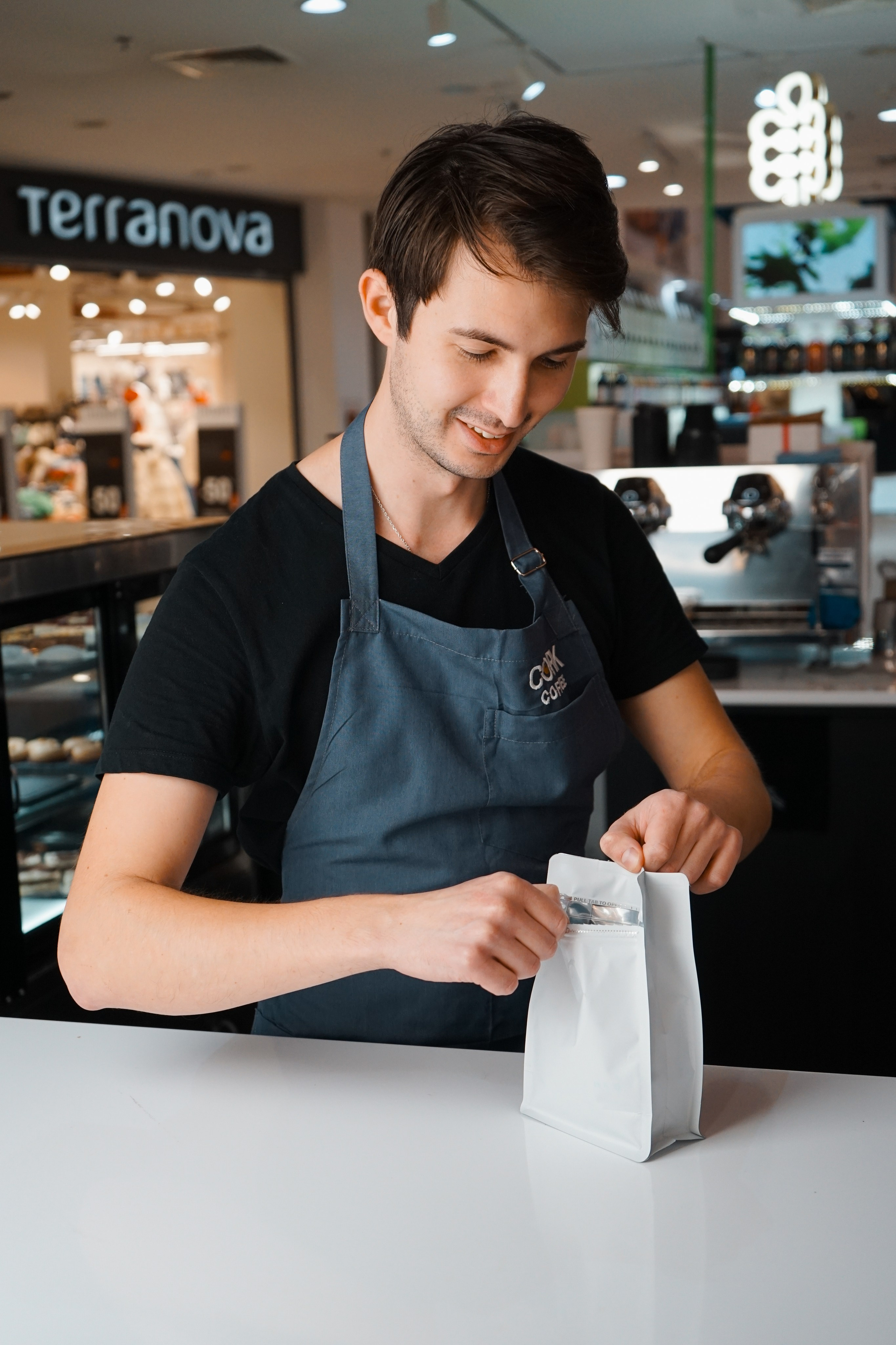 Контентная съёмка: кофейня «Cork». Арина Леонова — фуд-фотограф в Тбилиси