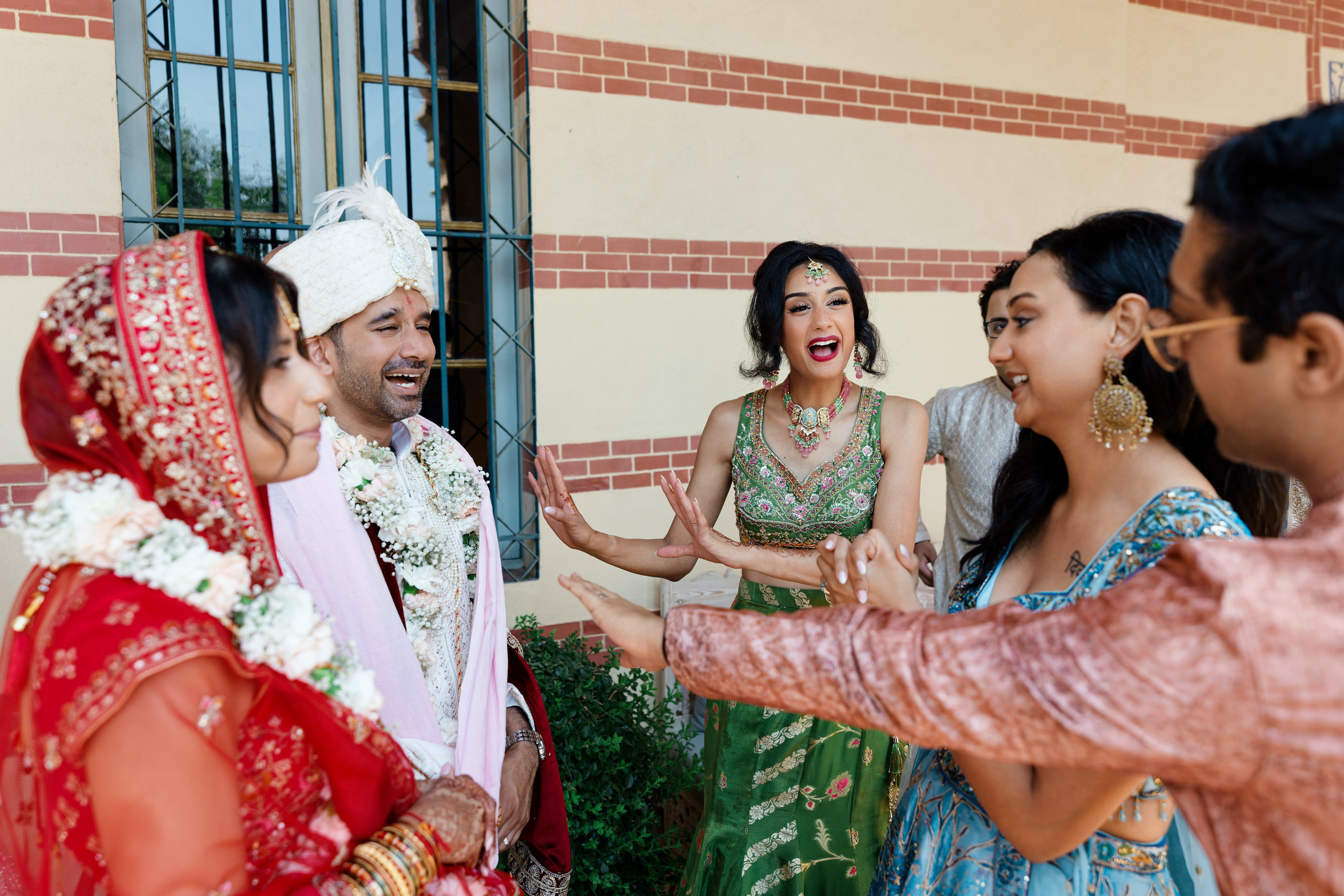 Indian wedding at Gran Villa Rosa, Barcelona