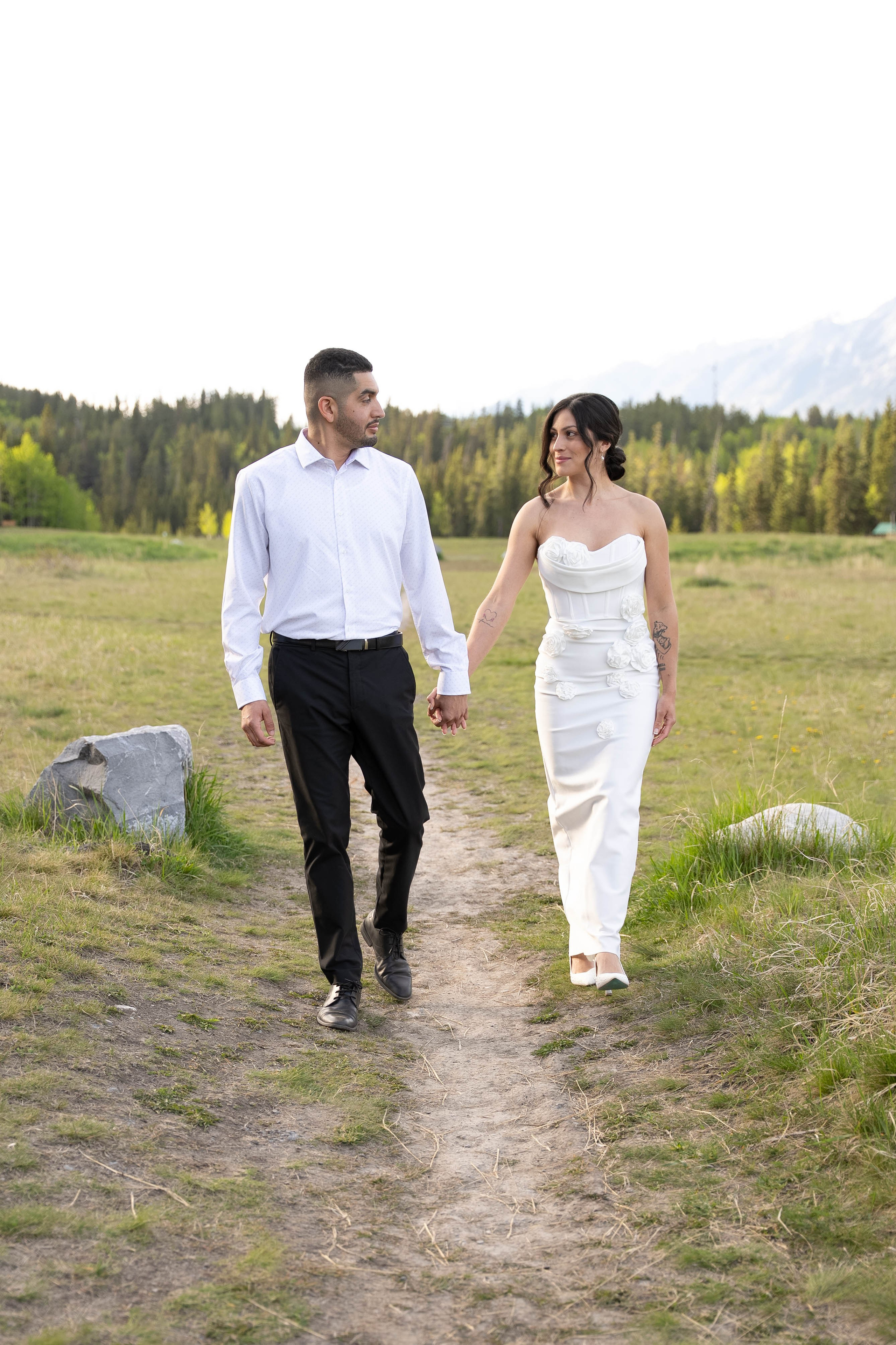 Quarry Lake Park — Canmore -Lina & Moises. Ching Li Photography