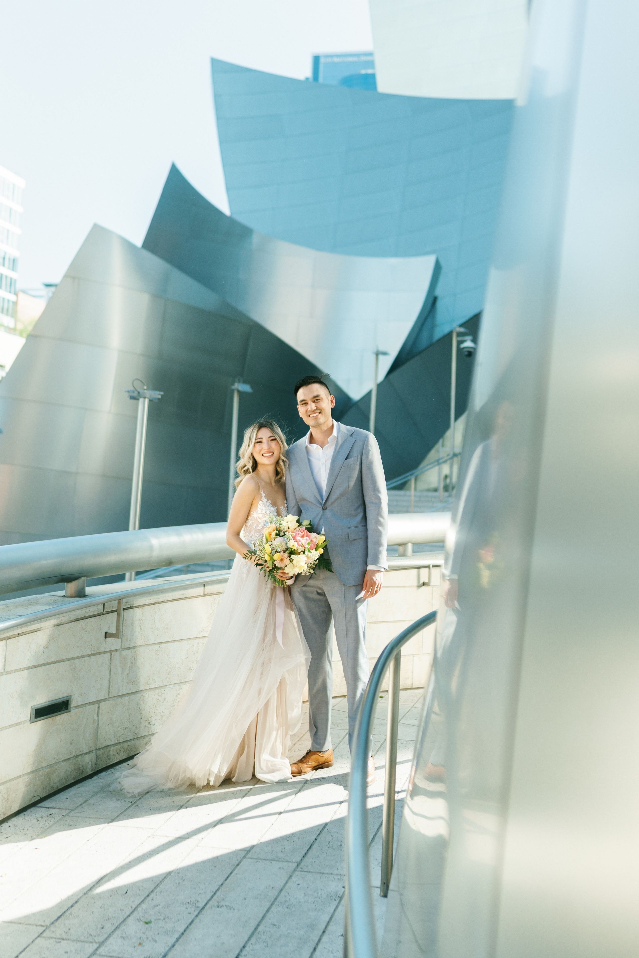 Wedding at Conrad Hotel Los Angeles. Wedding Photography & Videography Team in California, Los Angeles, San Francisco, San Diego and Travel