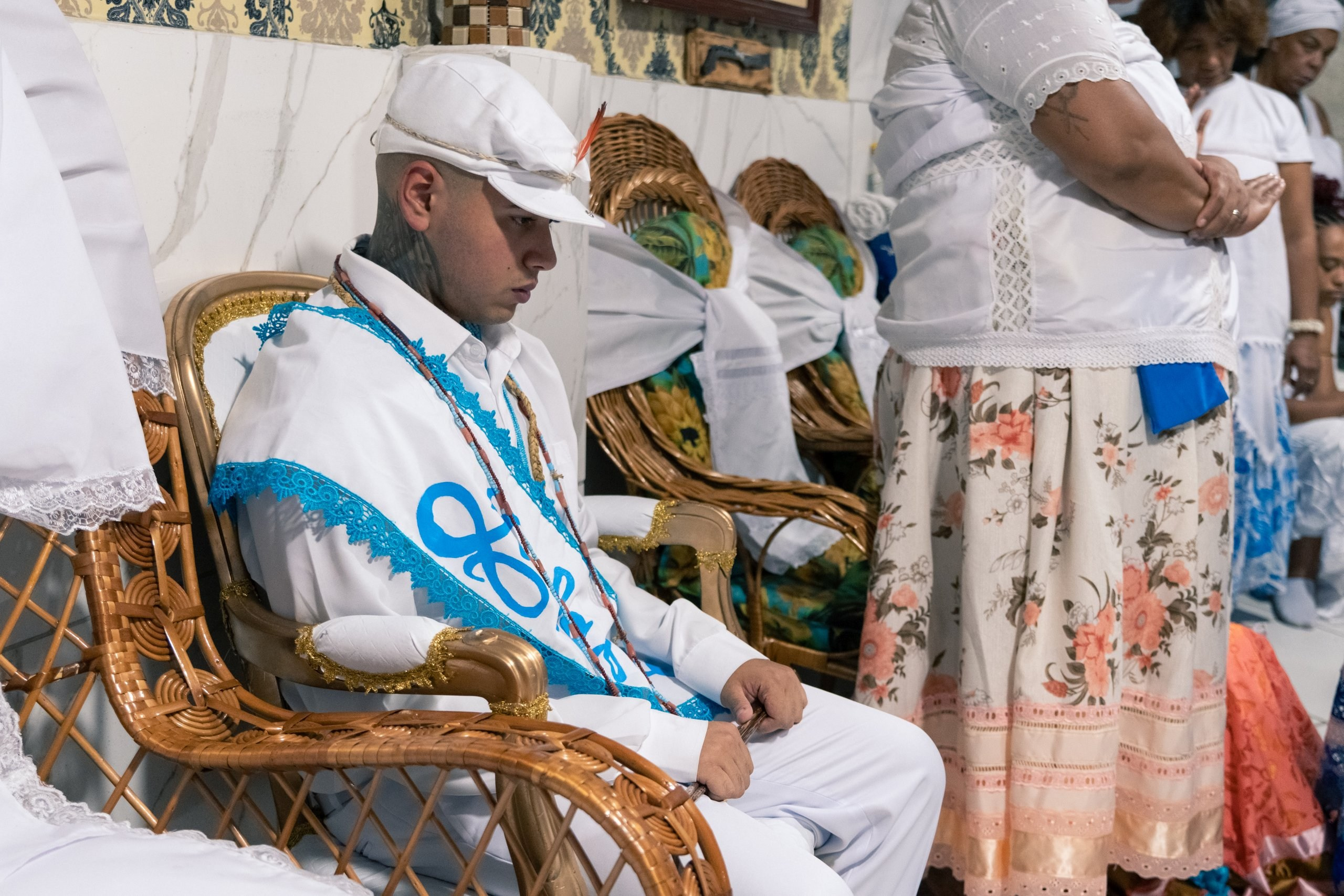 19/04/2025 — Iniciação Oloyê Pablo, Ajoyê Maria Júlia e Iyawo Arthur. Aladá Produções