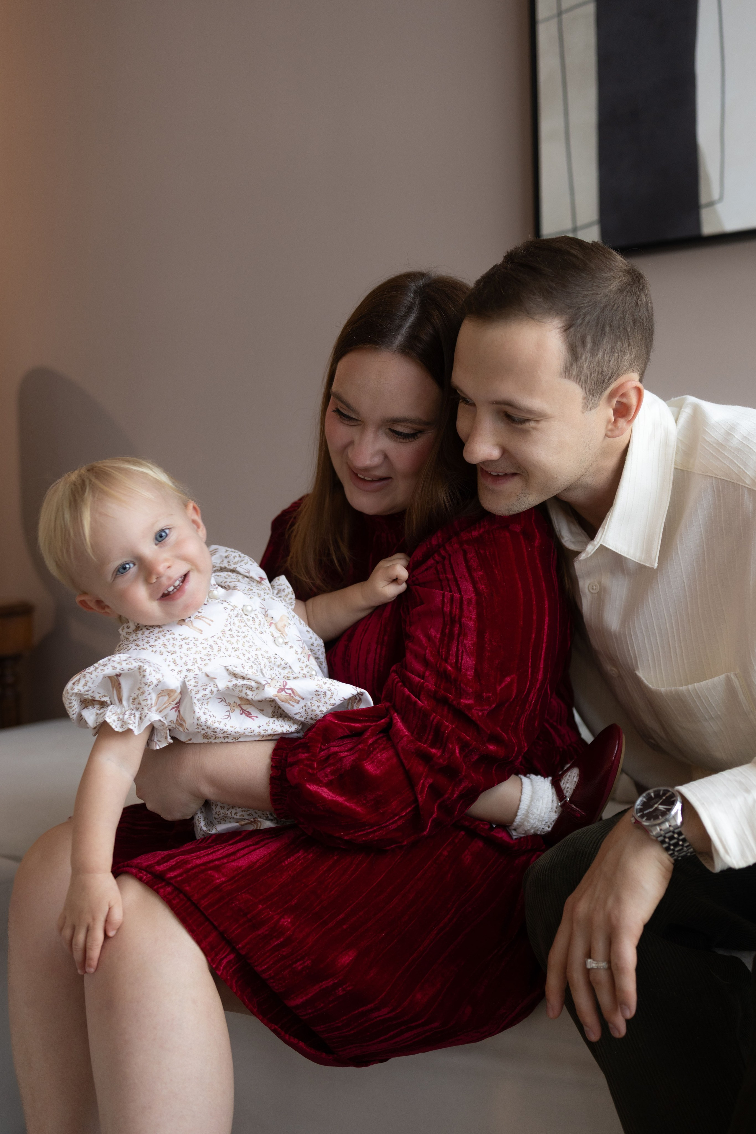 Family Christmas. Фотограф родов, семей и новорожденных малышей в Дубае