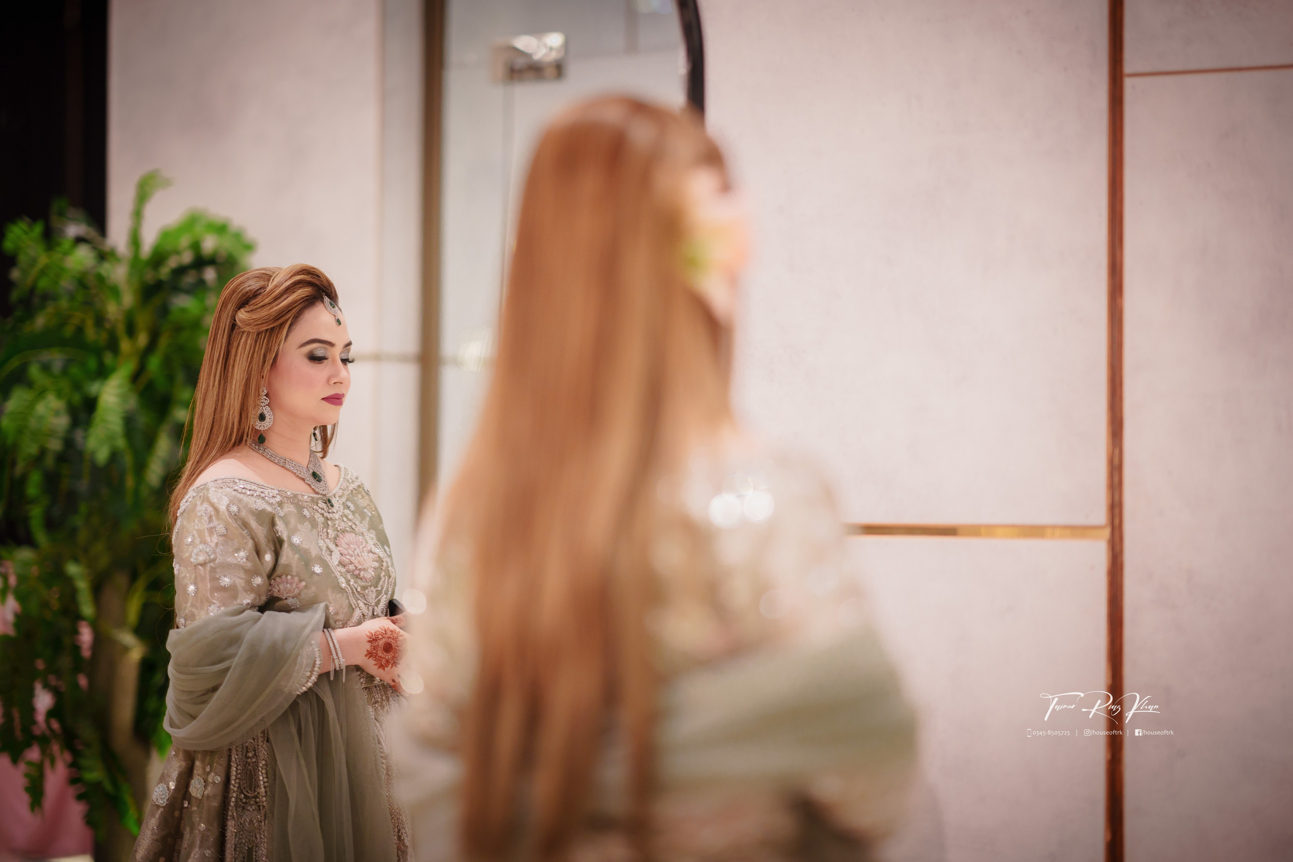 Zalla and Fahad. House of Taimur Riaz Khan