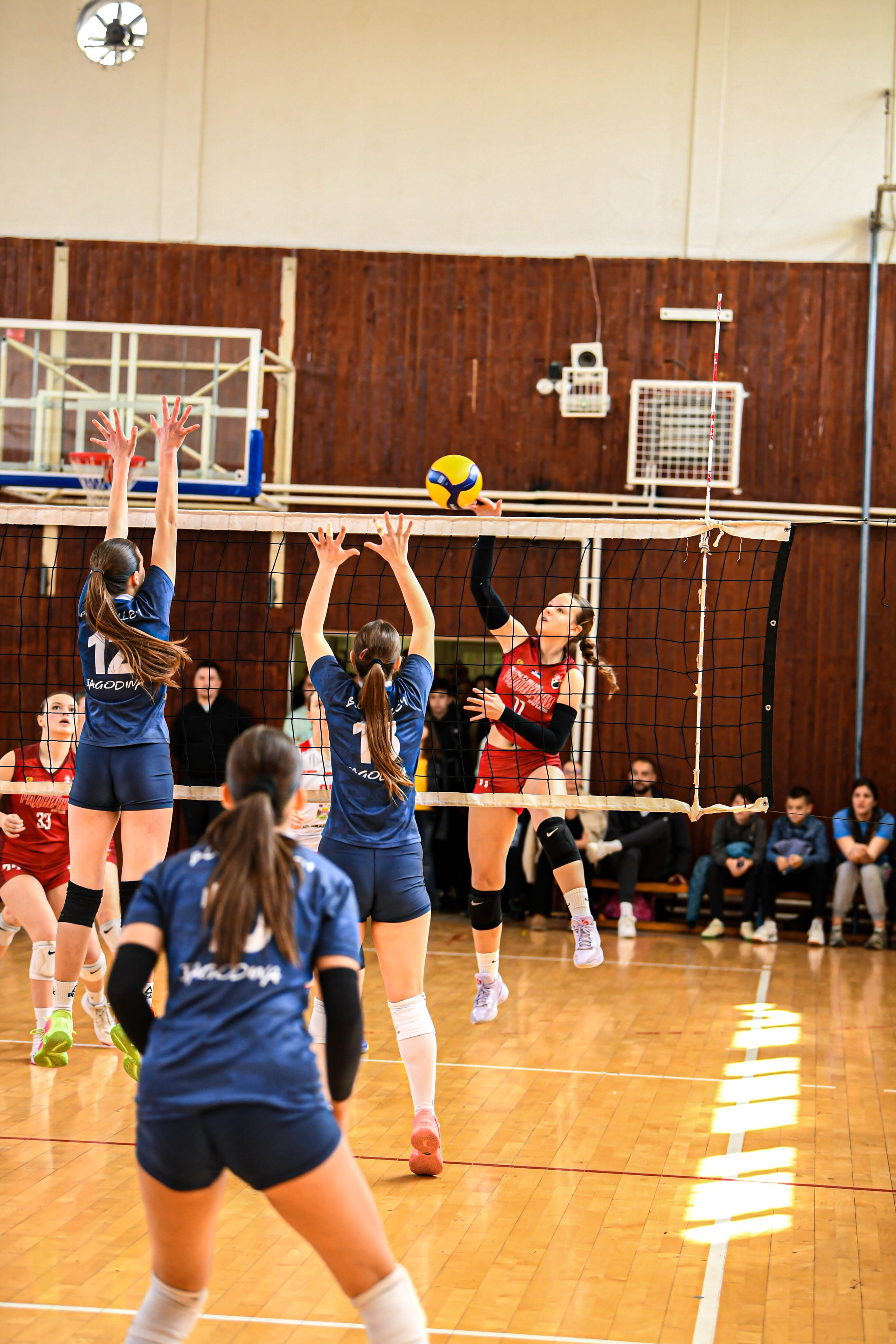 Odbojka 22.03.  Radnicki KG — BlockVolley JAG. Foto Simic Jagodina