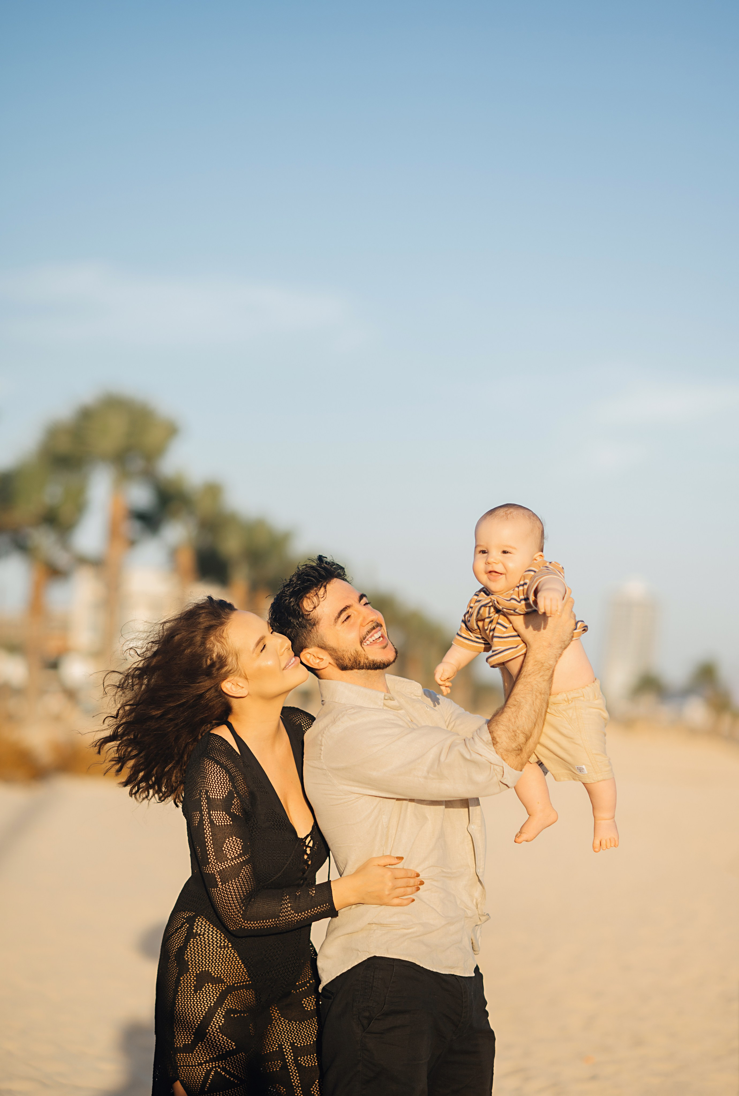 On the beach. Фотограф на Кипре