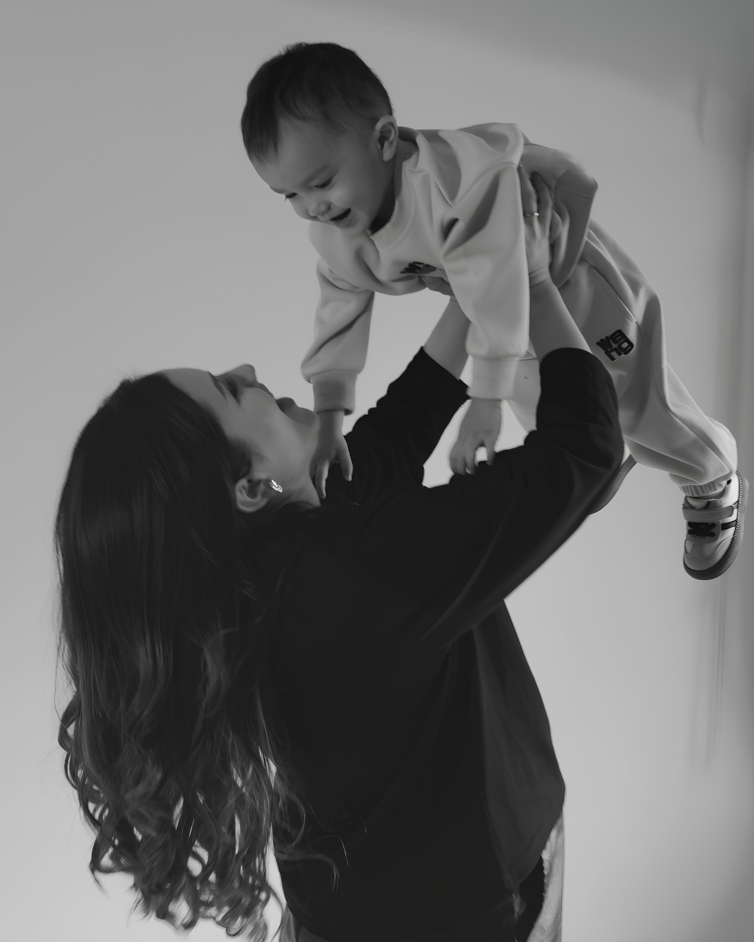 Зилола с сыном